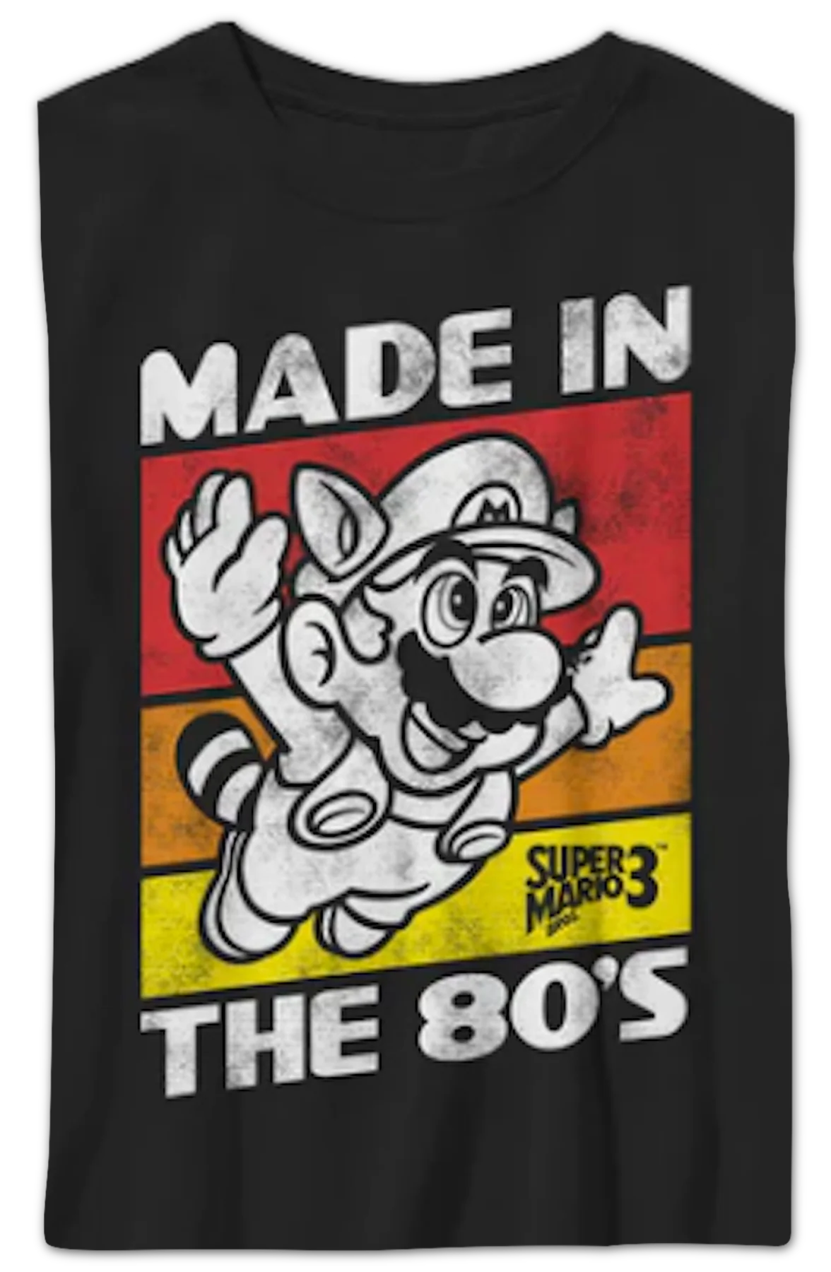 Boys Youth Made In The 80's Super Mario Bros. 3 Shirt - Image 2
