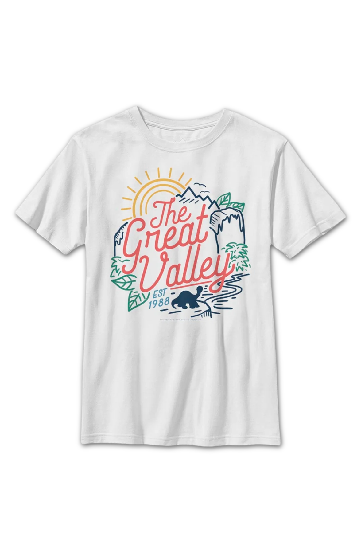 Boys Youth The Great Valley Land Before Time Shirt - Image 2