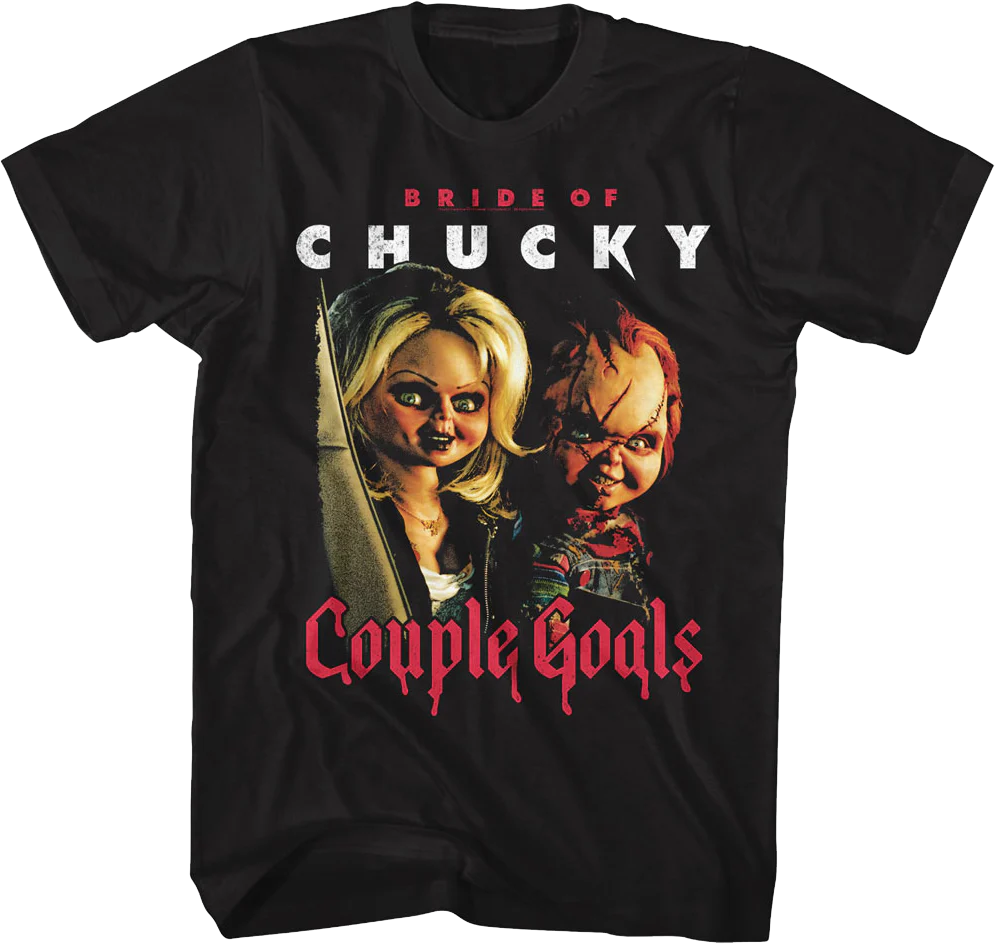 Bride Of Chucky Couple Goals Child's Play T-Shirt