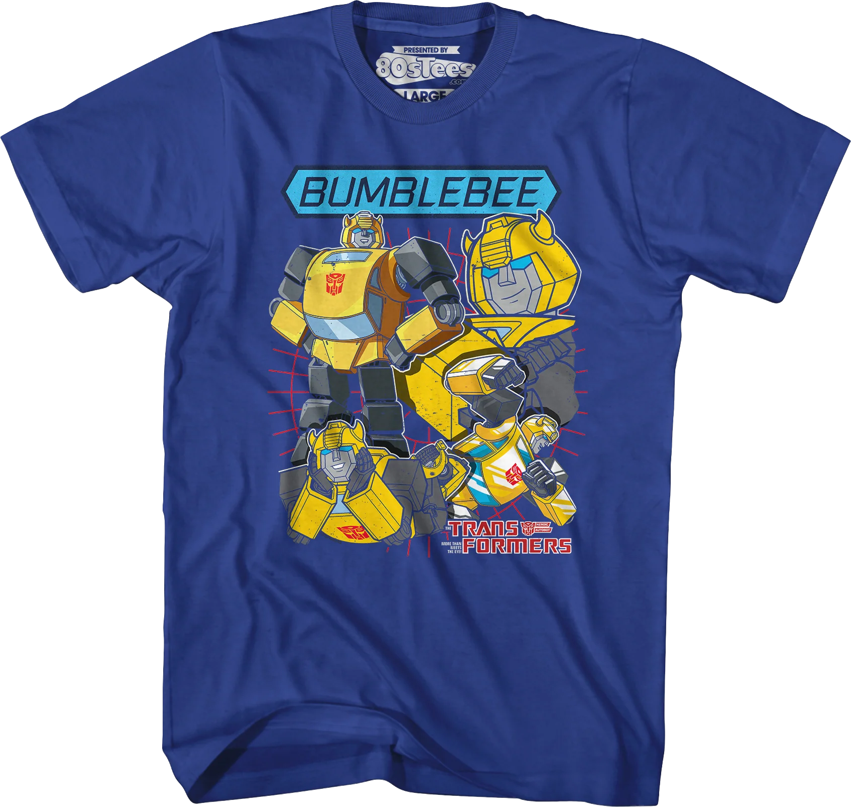 Bumblebee Collage Transformers T-Shirt - Image 6