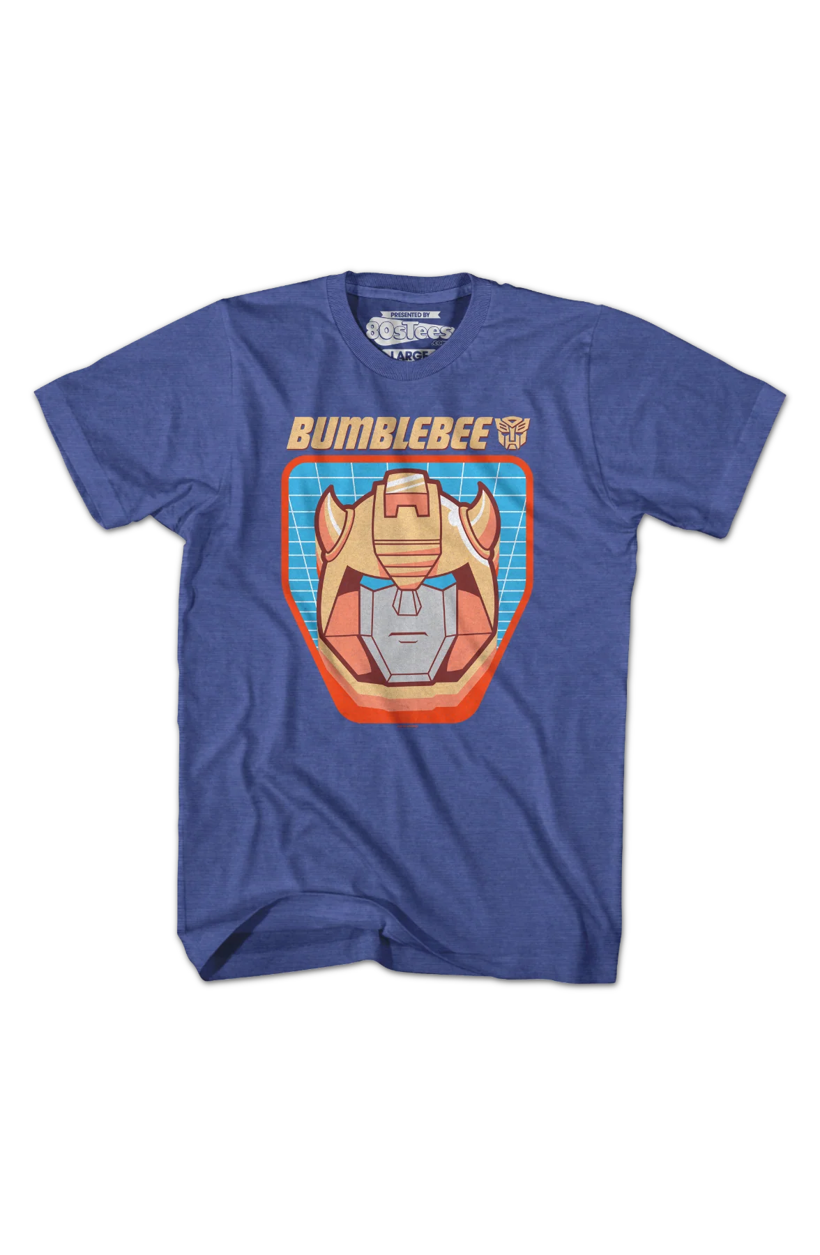 Bumblebee Head Photo Transformers T-Shirt - Image 2