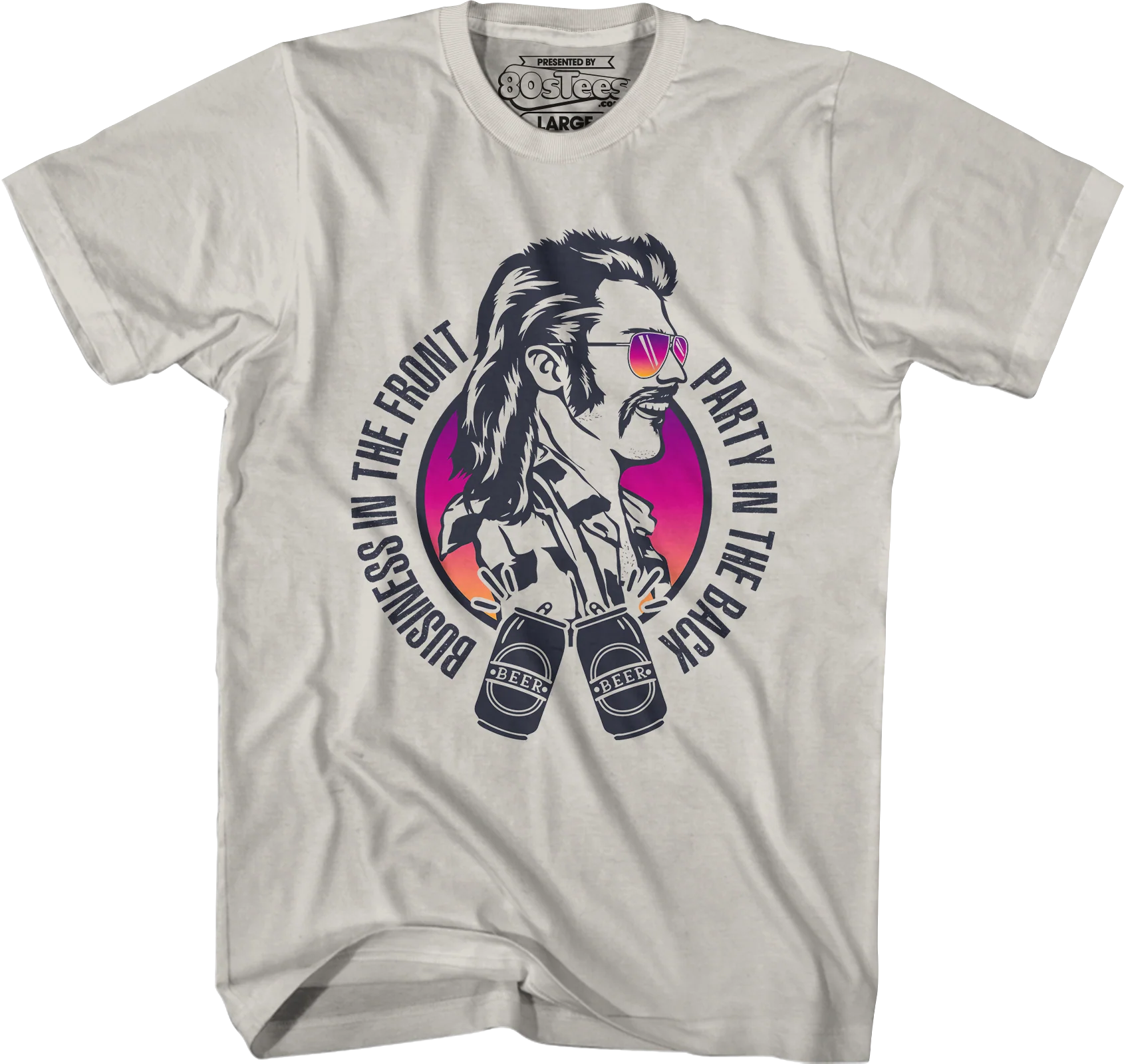 Business In The Front Party In The Back T-Shirt - Image 4