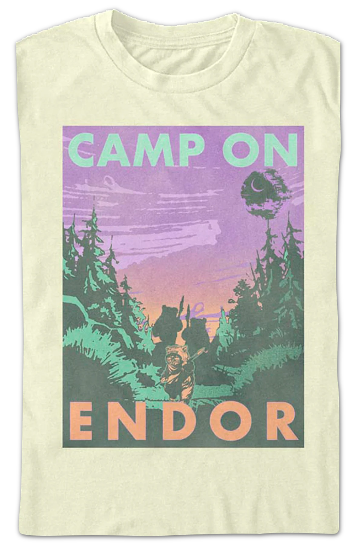 Camp On Endor Star Wars T-Shirt - Image 2