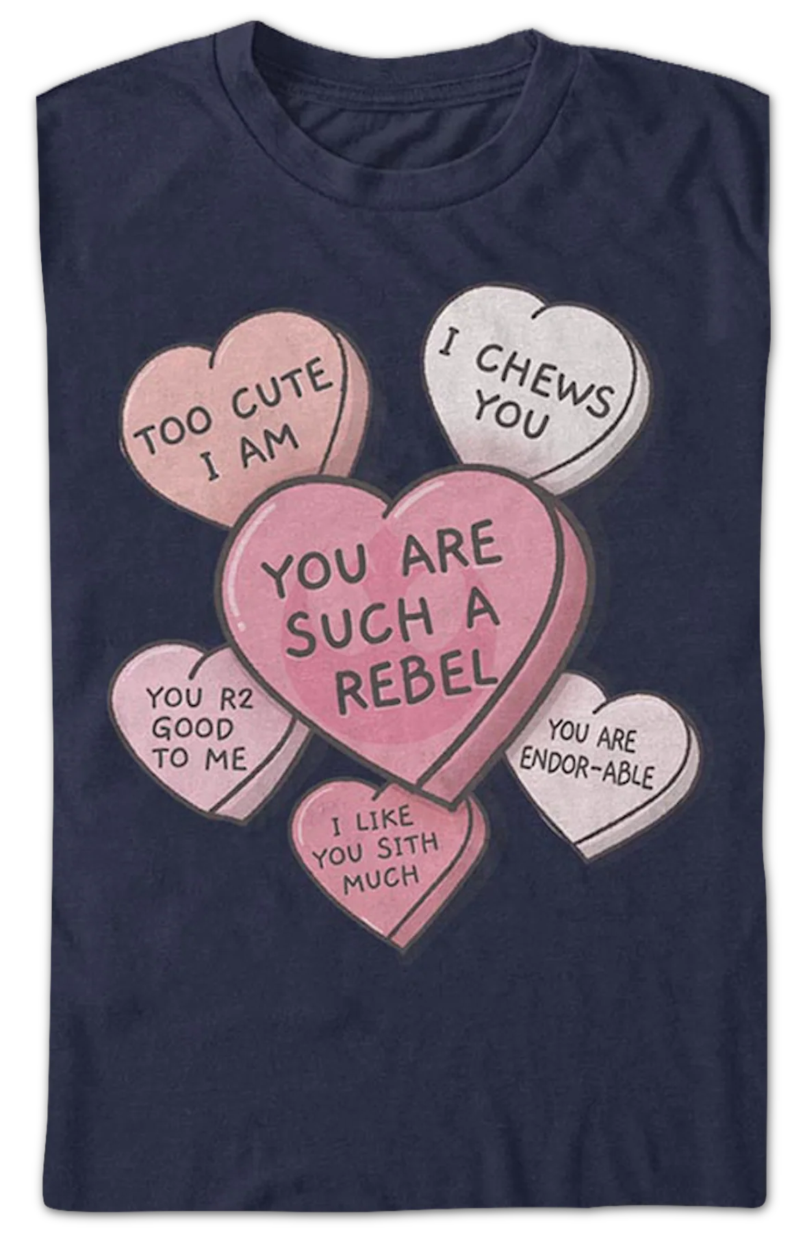 Candy Hearts Star Wars T-Shirt - Image 2