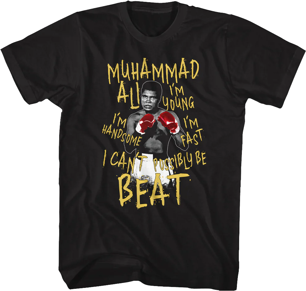 Can't Possibly Be Beat Muhammad Ali T-Shirt