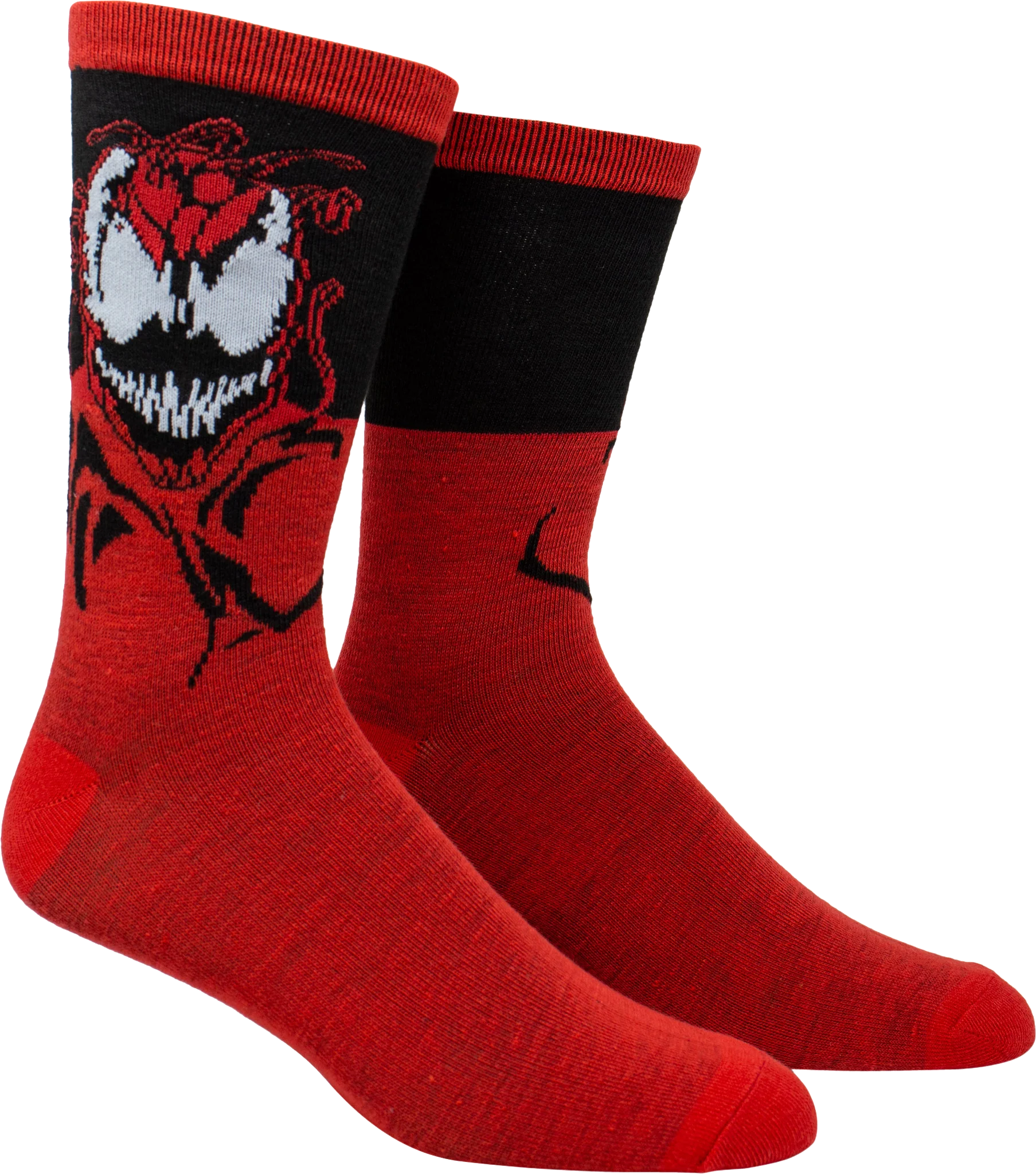 Carnage Marvel Comics Socks