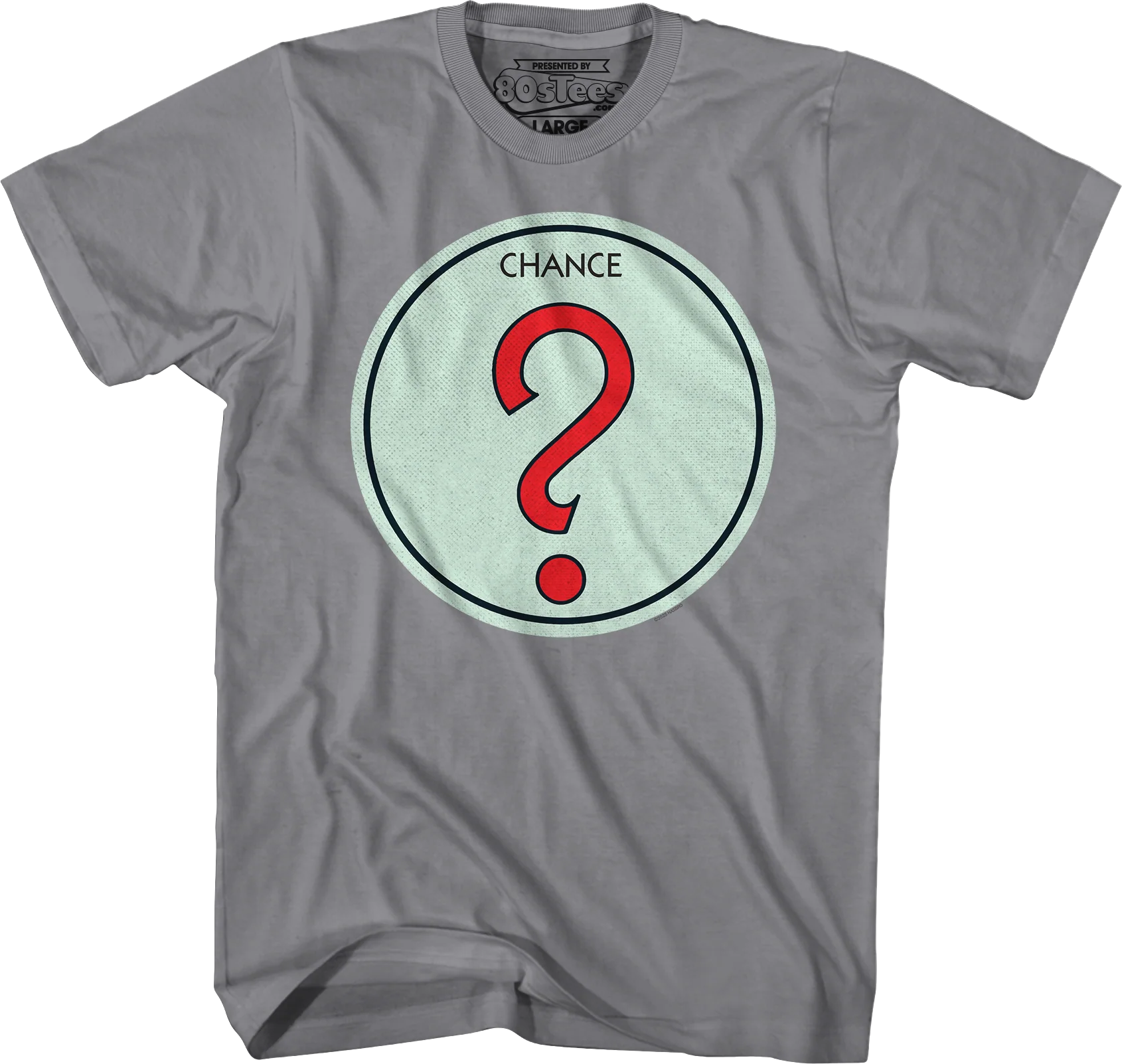 Chance Question Mark Monopoly T-Shirt - Image 4