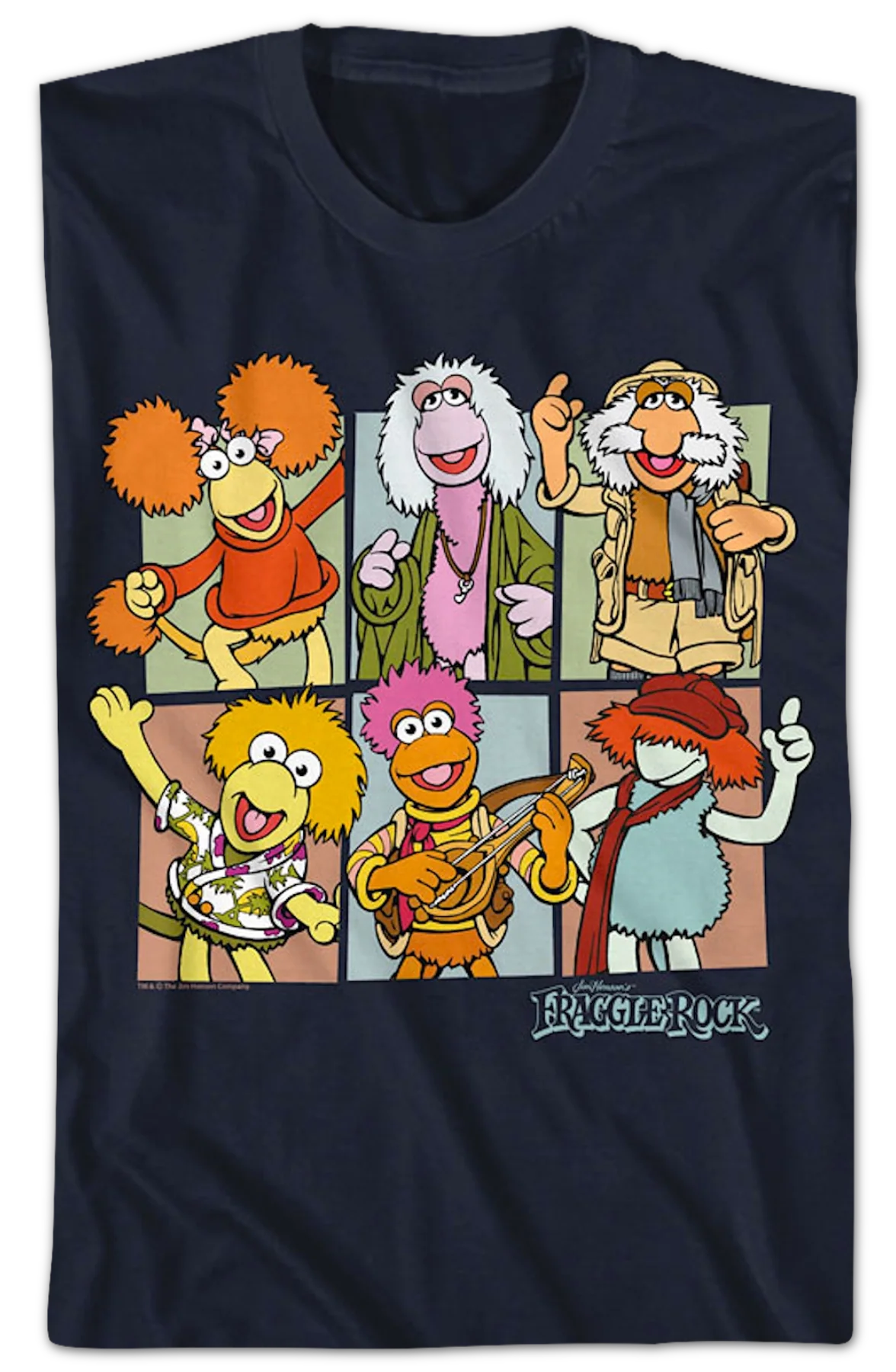 Character Panels Fraggle Rock T-Shirt - Image 2