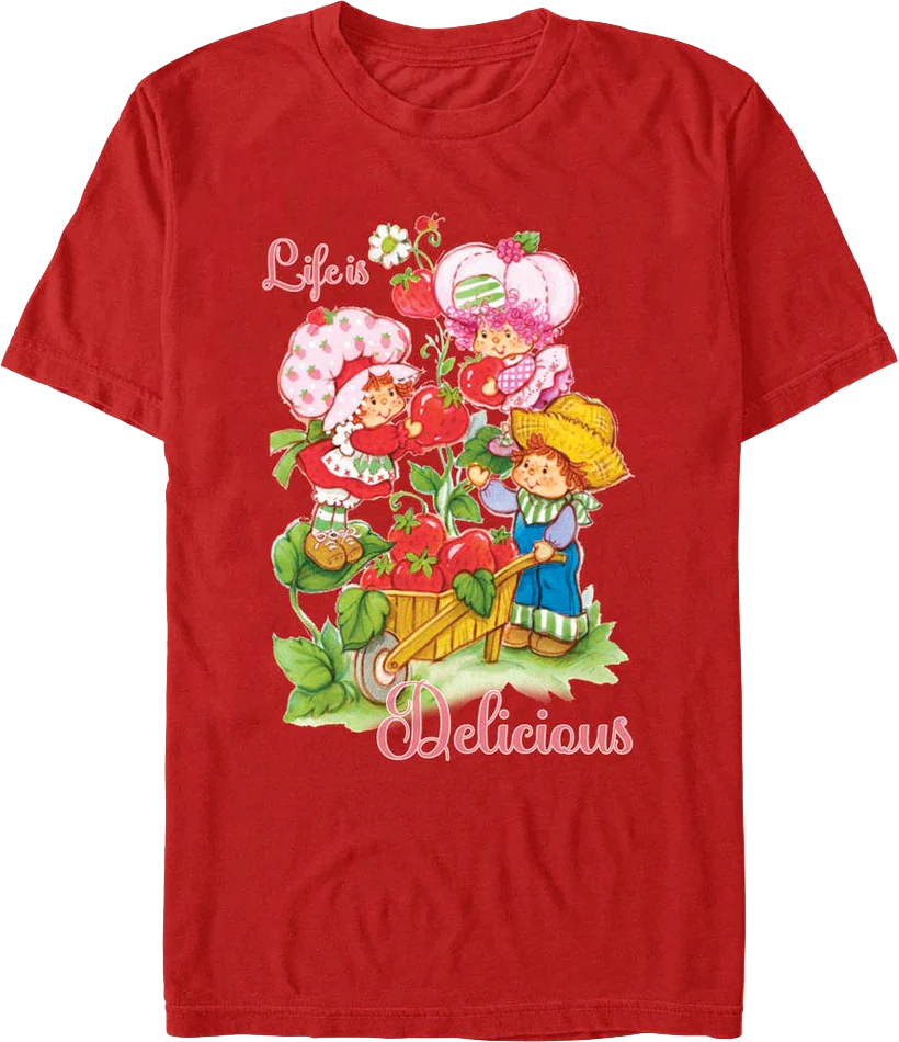 Characters Delicious Strawberry Shortcake T-Shirt