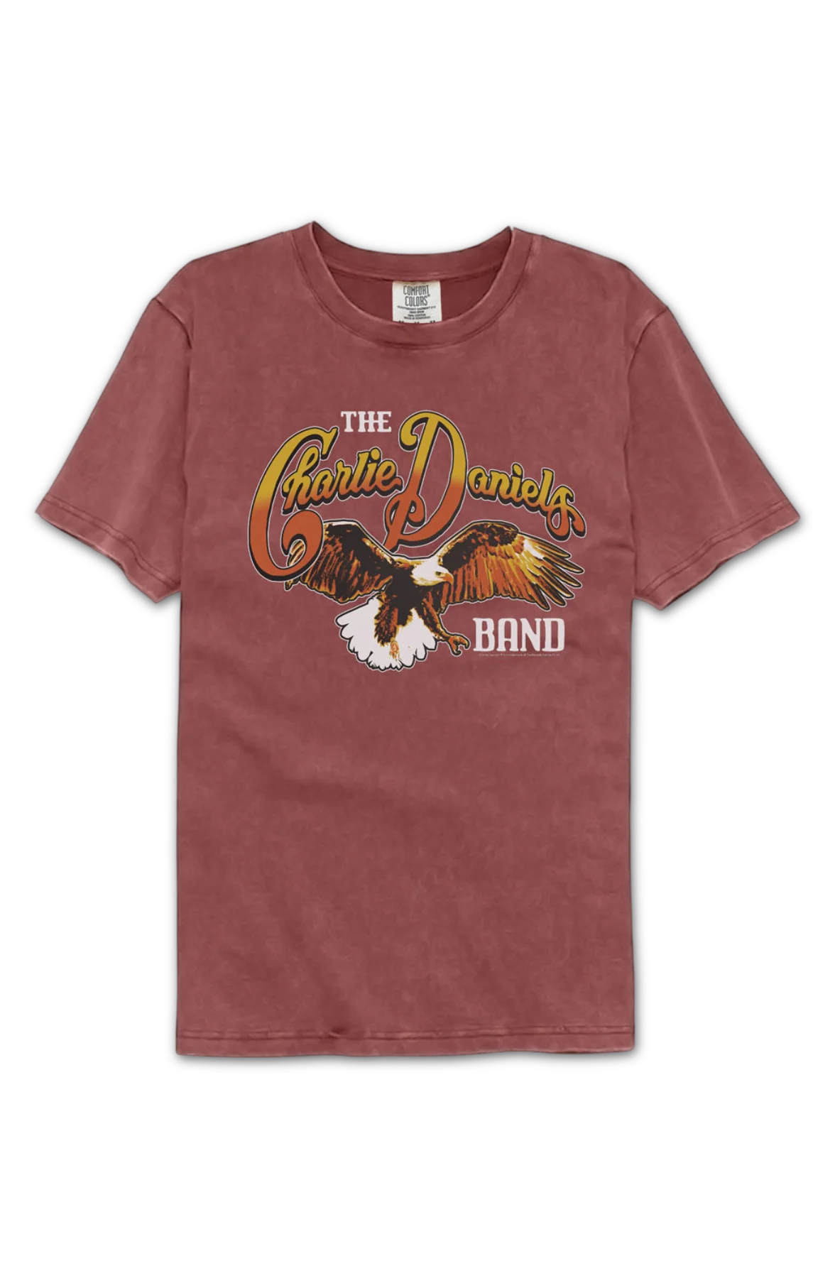Charlie Daniels Band Eagle Comfort Colors Brand T-Shirt - Image 2
