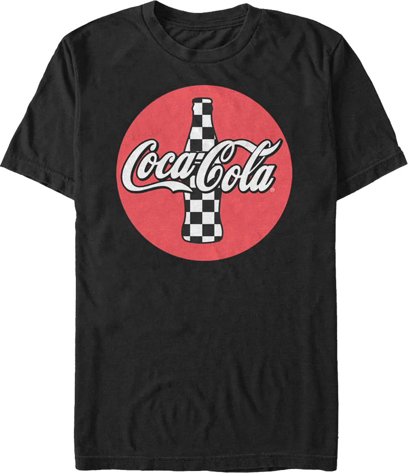Checkerboard Bottle Coca-Cola T-Shirt