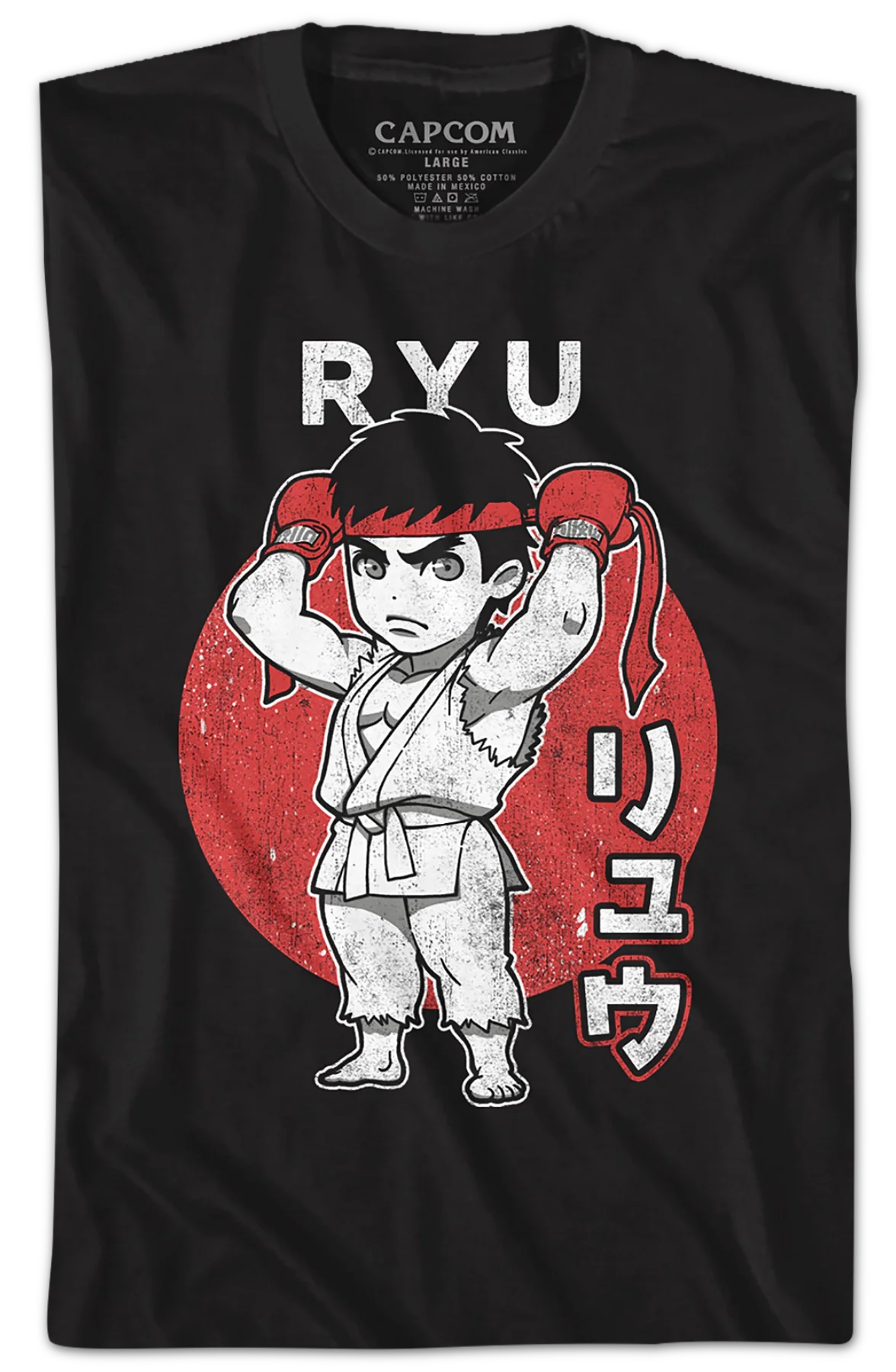 Chibi Ryu Street Fighter T-Shirt - Image 2