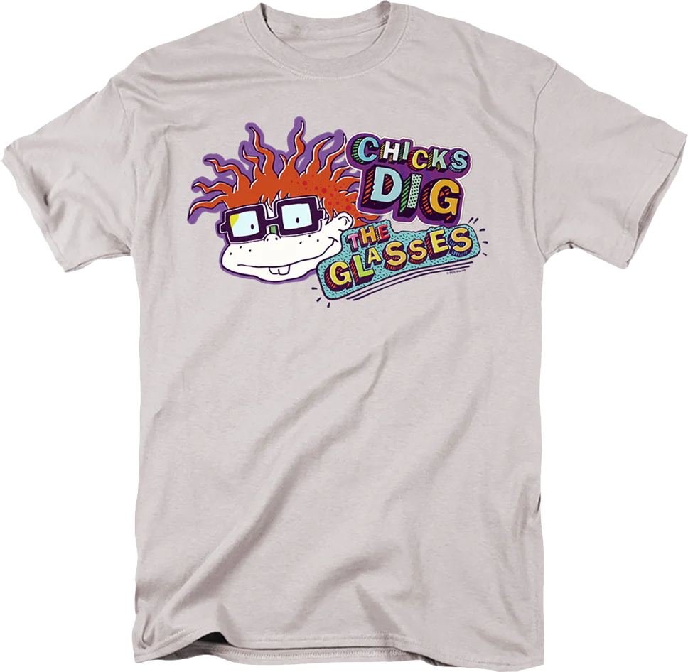Chicks Dig The Glasses Rugrats T-Shirt