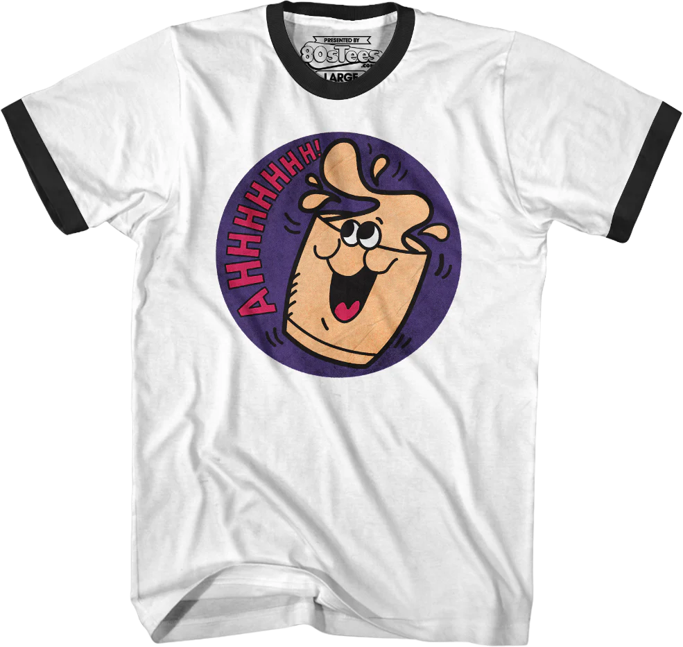Chocolate Milk Scratch & Sniff Sticker T-Shirt - Image 13