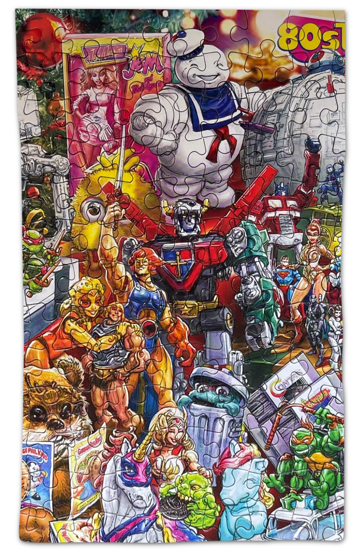 Classic Christmas Toys 80sTees.com Puzzle - Image 2