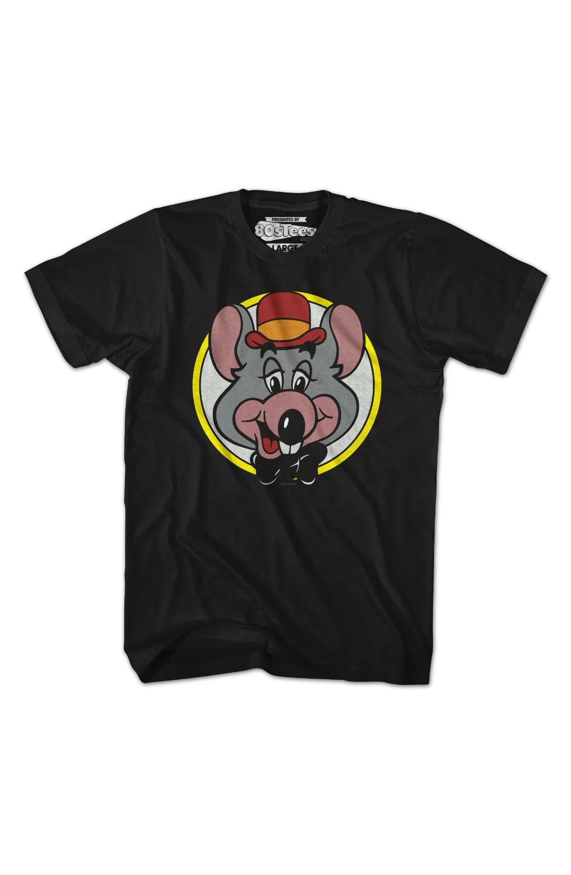 Close Up Circle Chuck E. Cheese T-Shirt - Image 2