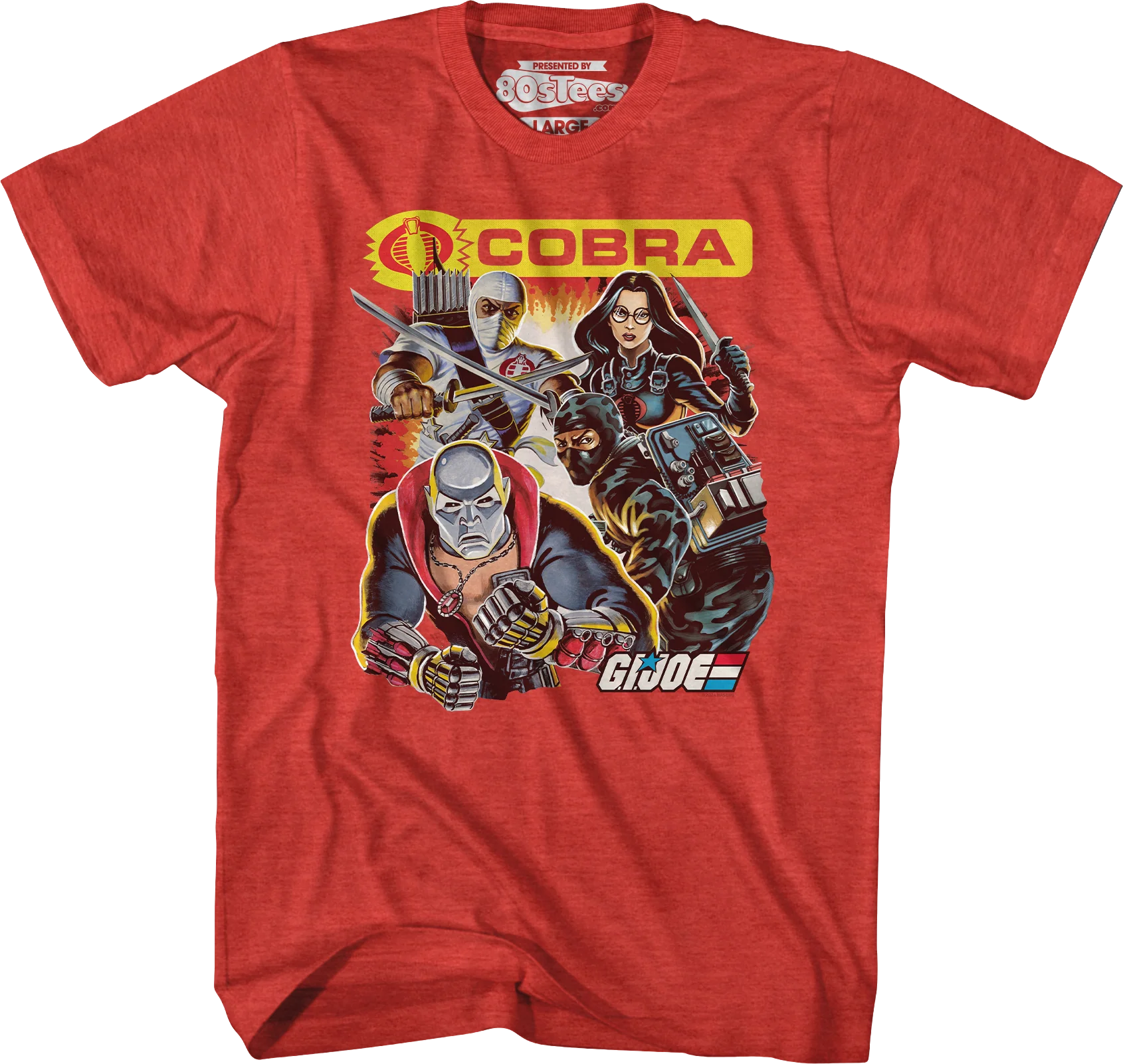 Cobra Collage GI Joe T-Shirt - Image 7