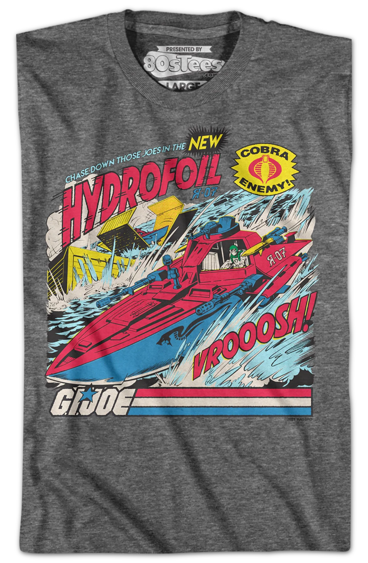 Cobra Hydrofoil GI Joe T-Shirt - Image 2