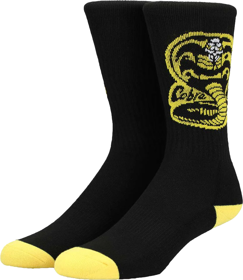 Cobra Kai Logo Socks/Keychain/Headband Combo - Image 3