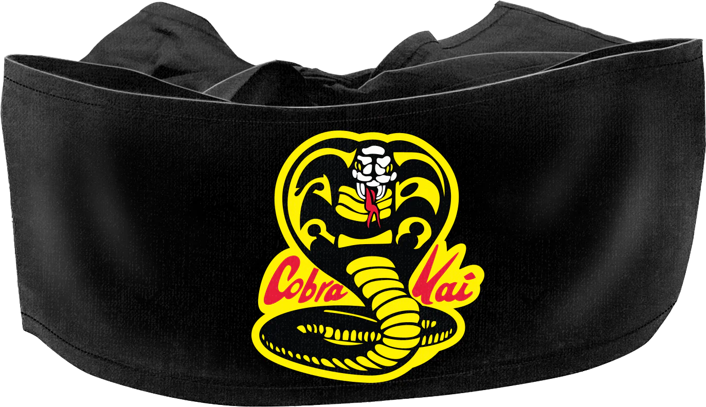 Cobra Kai Logo Socks/Keychain/Headband Combo - Image 5