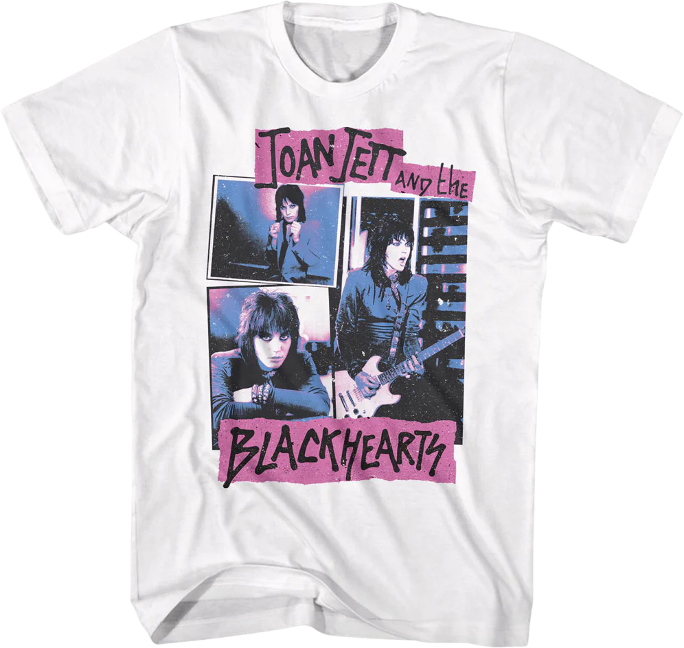 Collage Joan Jett And The Blackhearts T-Shirt