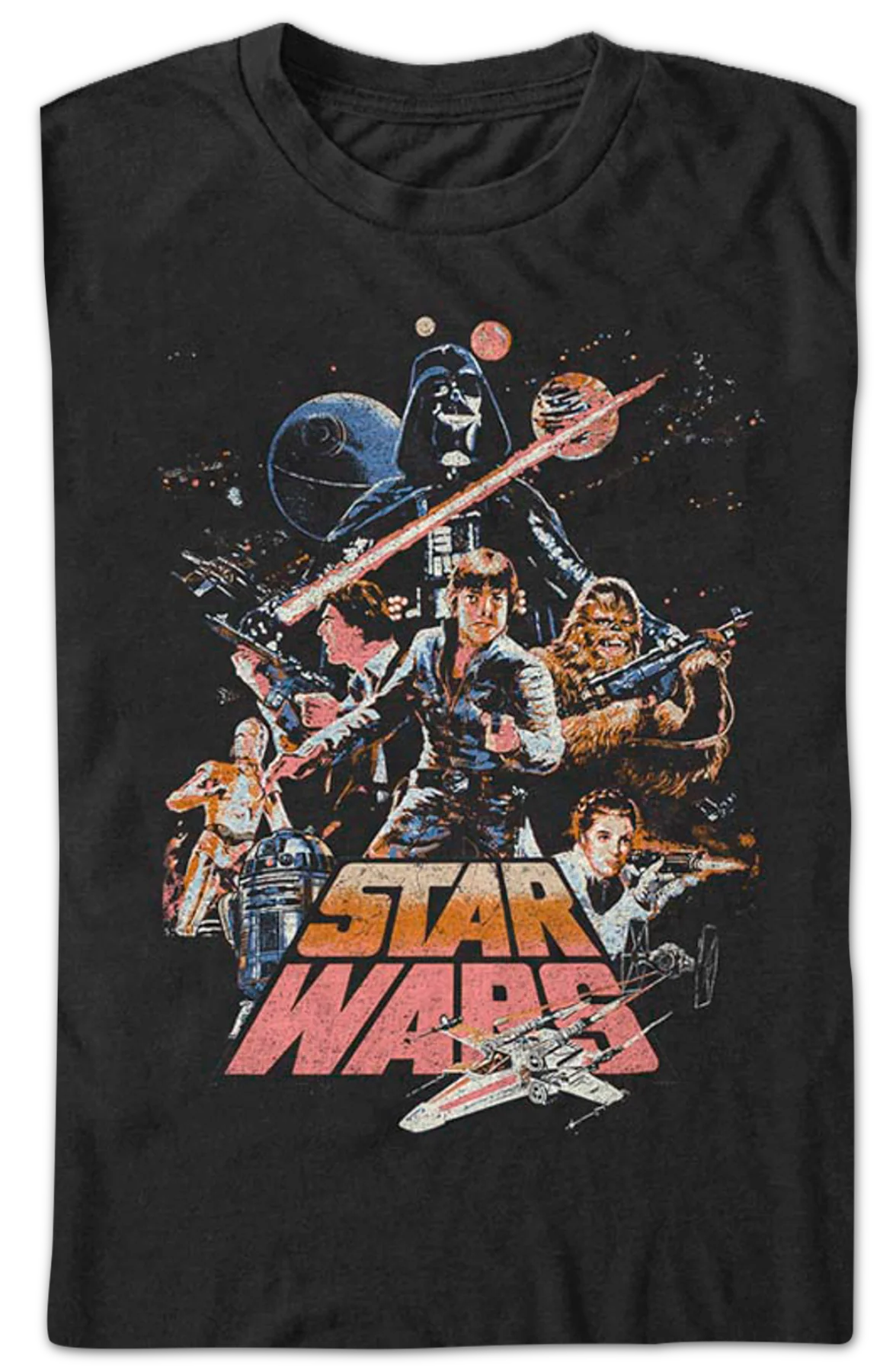 Collage Poster Star Wars T-Shirt - Image 2