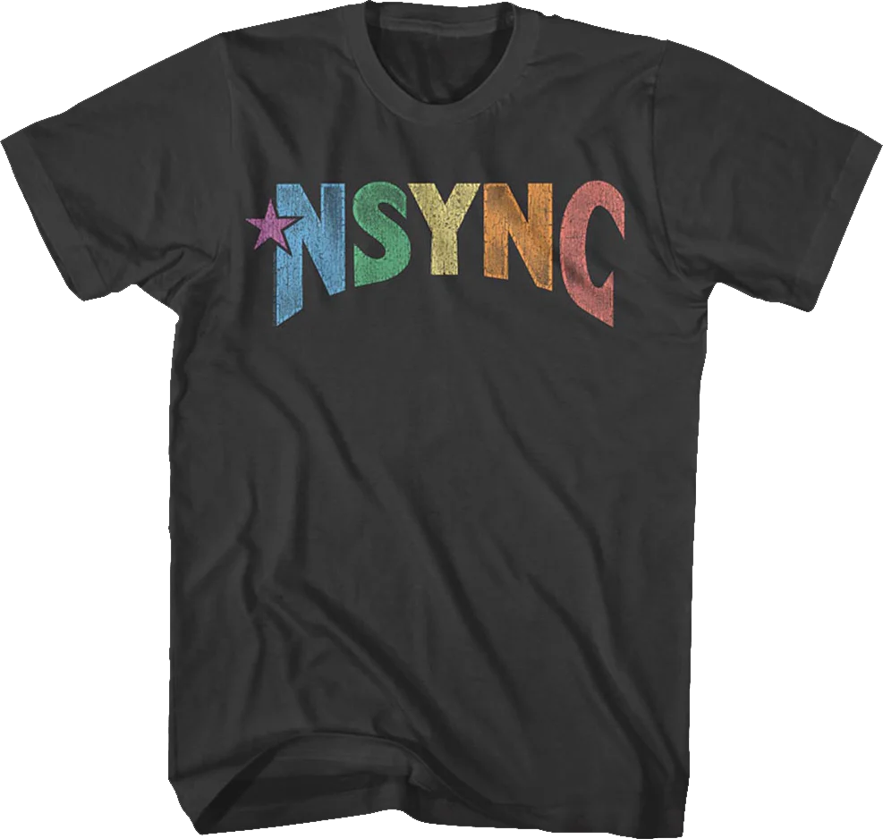 Colorful Logo NSYNC Shirt