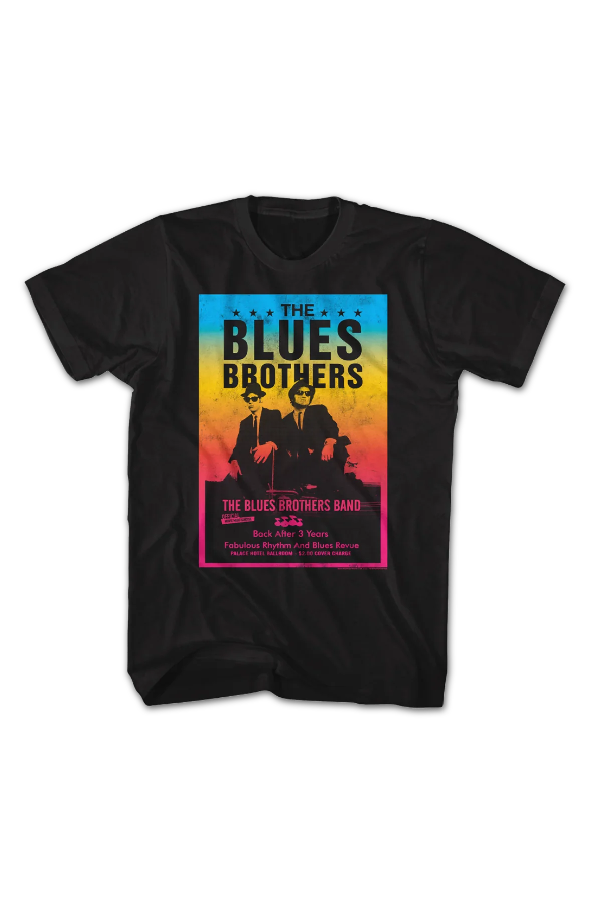 Colorful Poster Blues Brothers T-Shirt - Image 2