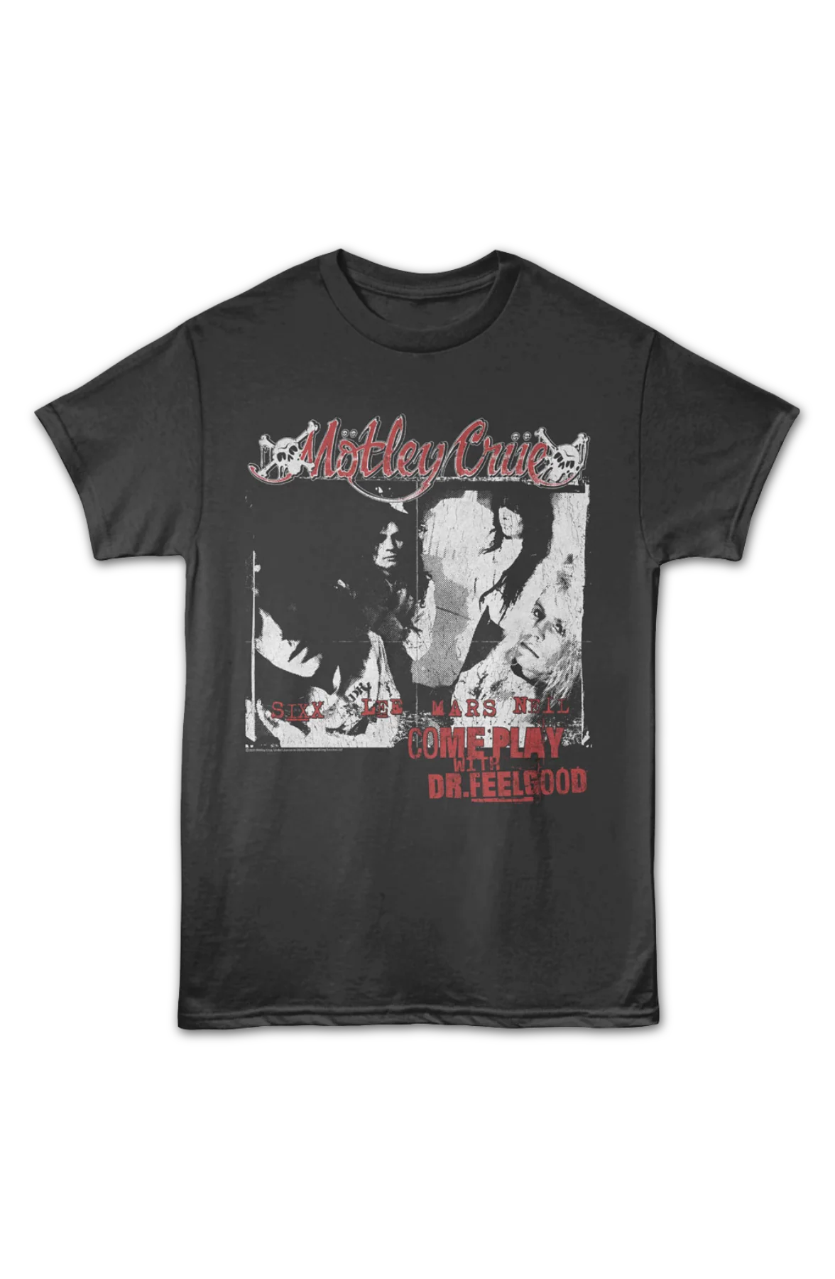 Come Play With Dr. Feelgood Motley Crue T-Shirt - Image 2