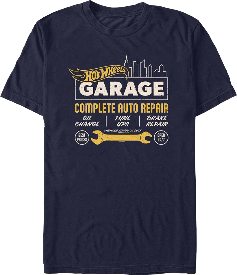 Complete Auto Repair Hot Wheels T-Shirt
