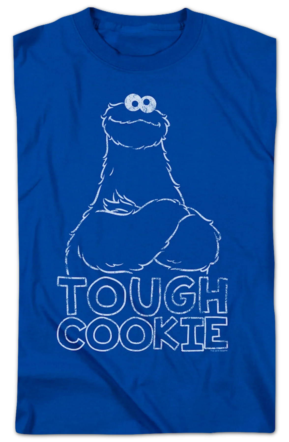 Cookie Monster Tough Cookie Sesame Street T-Shirt - Image 2