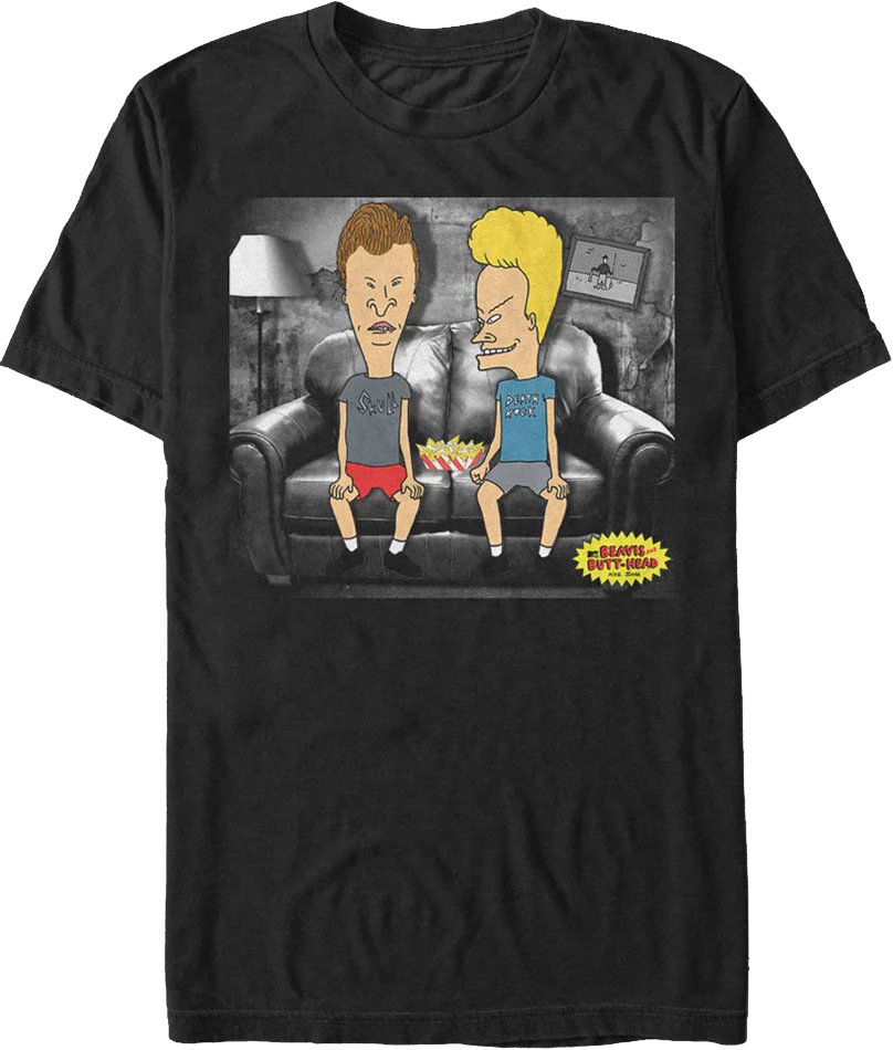 Couch Beavis And Butt-Head T-Shirt