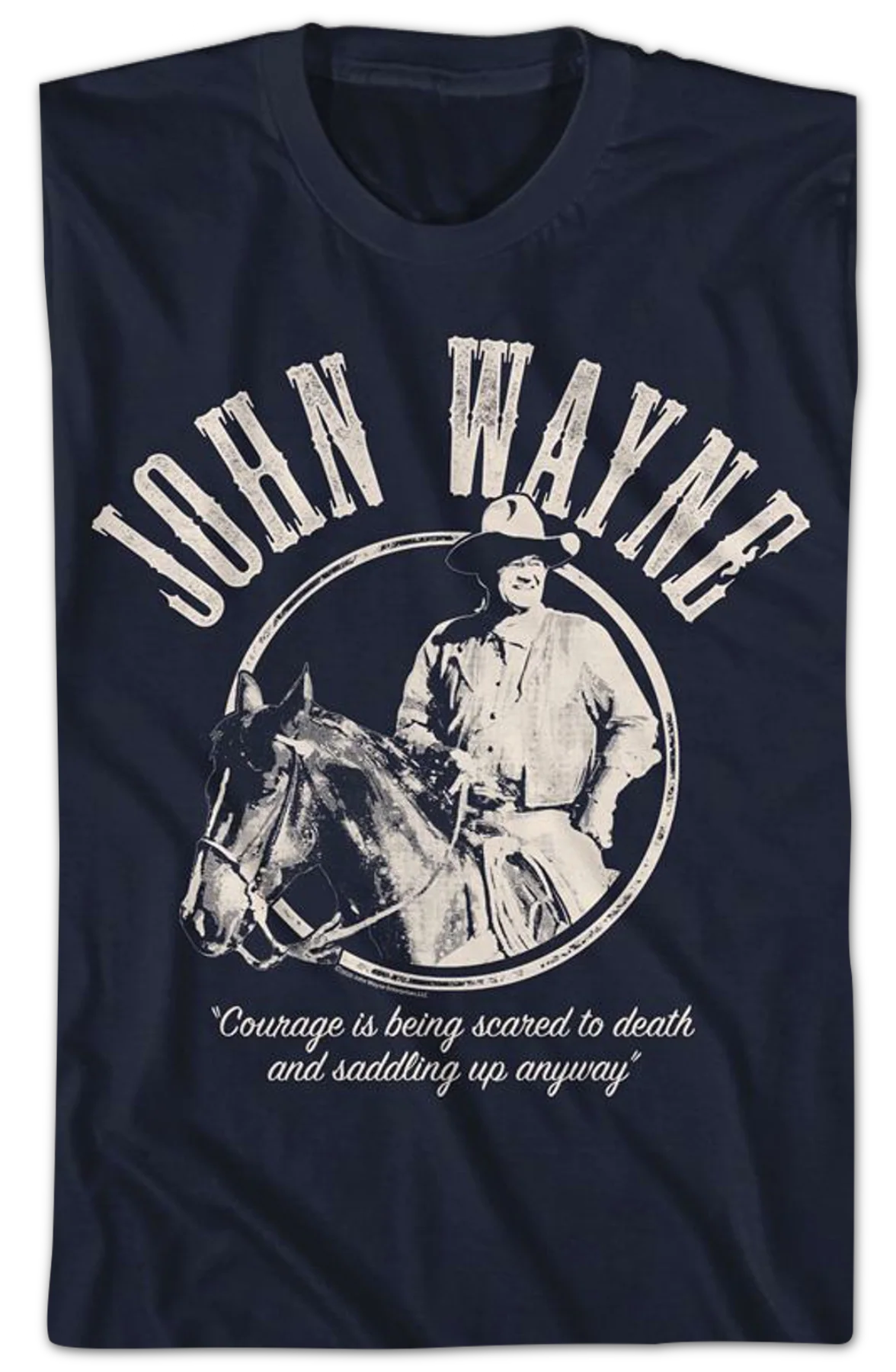 Courage John Wayne T-Shirt - Image 2