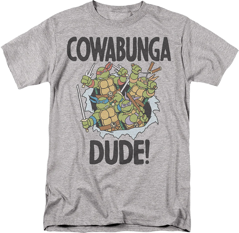 Cowabunga Dude Teenage Mutant Ninja Turtles T-Shirt