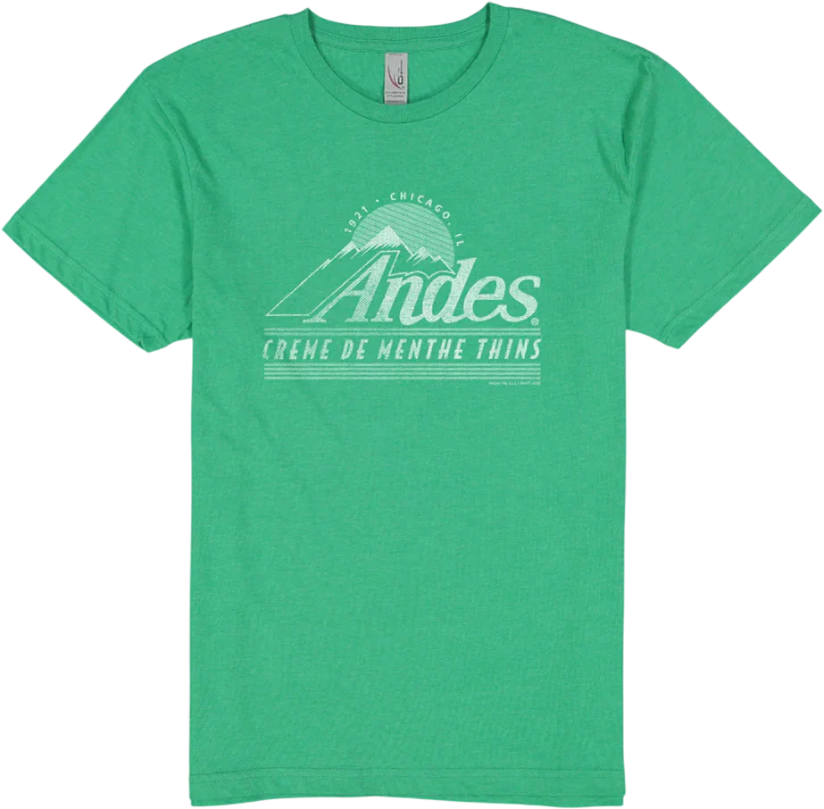 Creme De Menthe Thins Andes Chocolate Mints T-Shirt