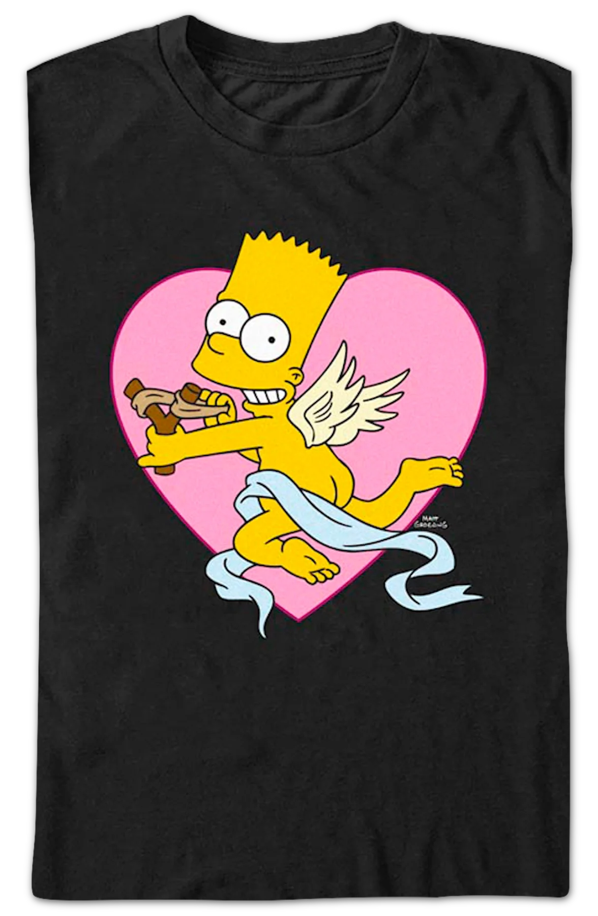Cupid Bart Simpson T-Shirt - Image 2