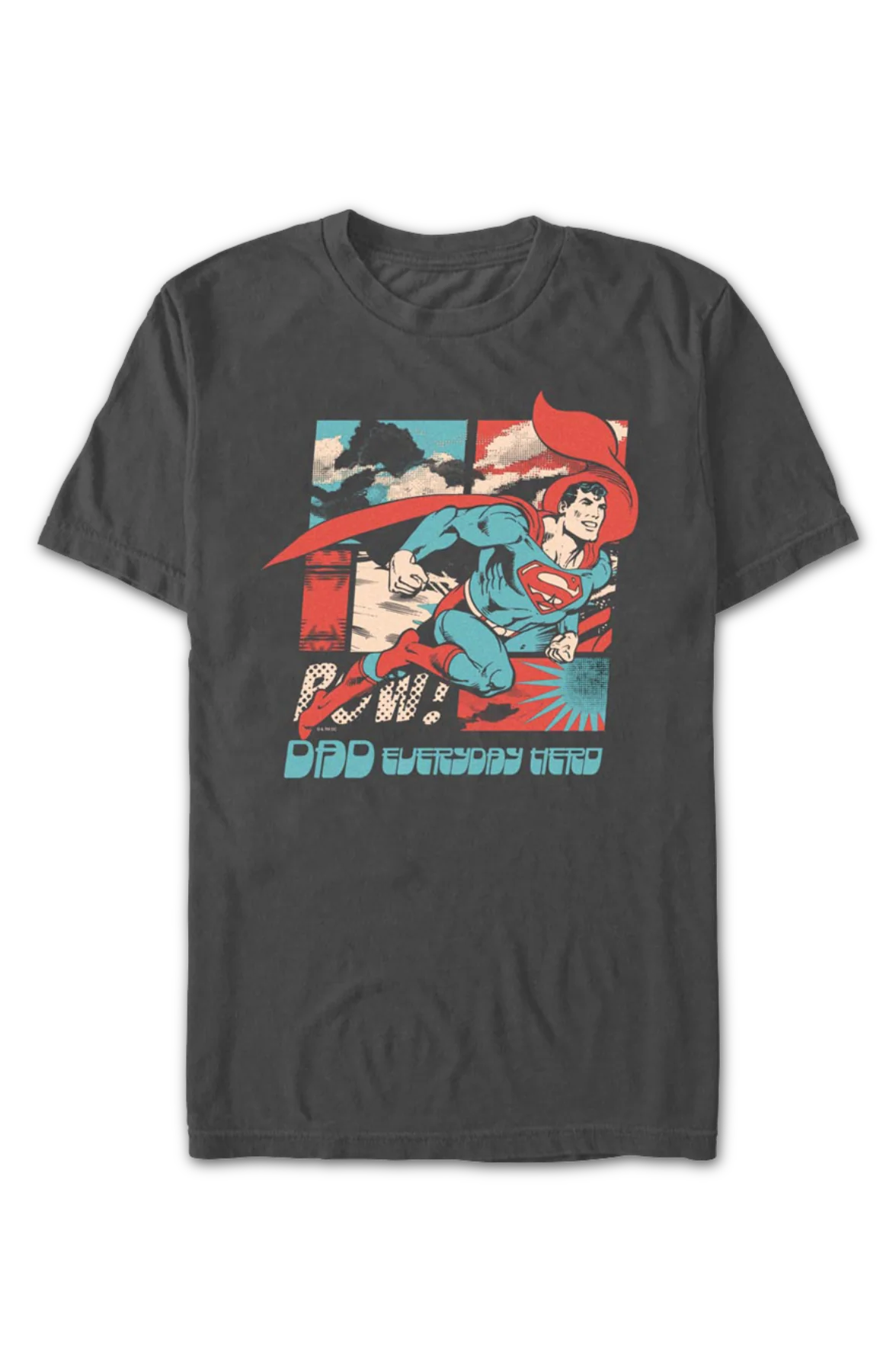 Dad Everyday Hero Superman DC Comics T-Shirt - Image 2