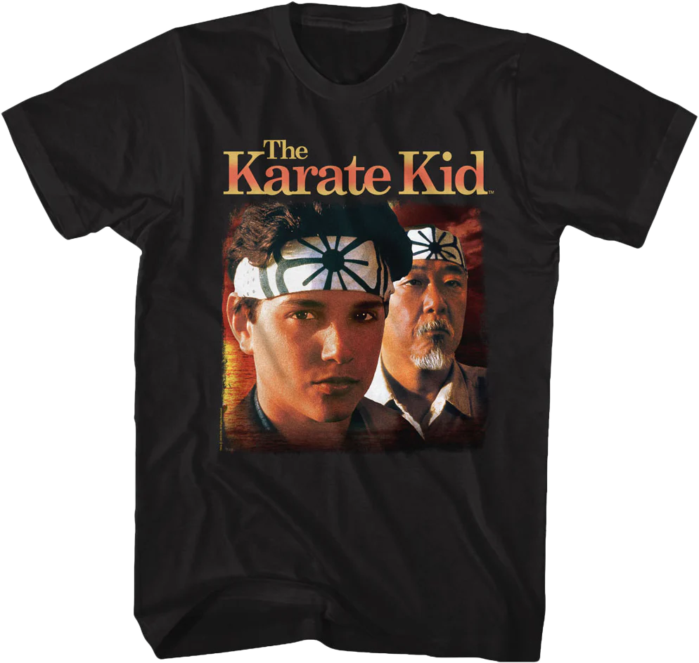 Daniel LaRusso and Mr. Miyagi Karate Kid T-Shirt