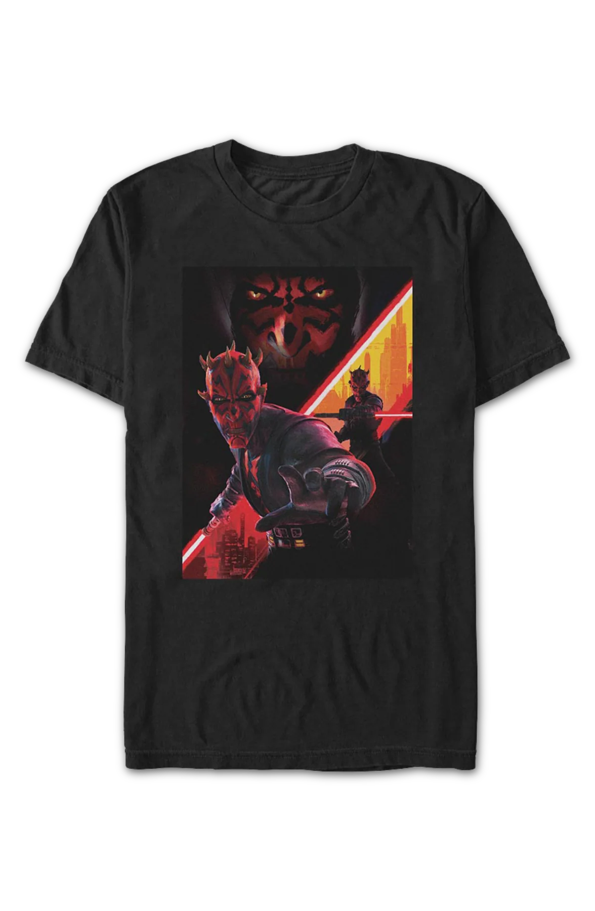 Darth Maul Collage Star Wars T-Shirt - Image 2