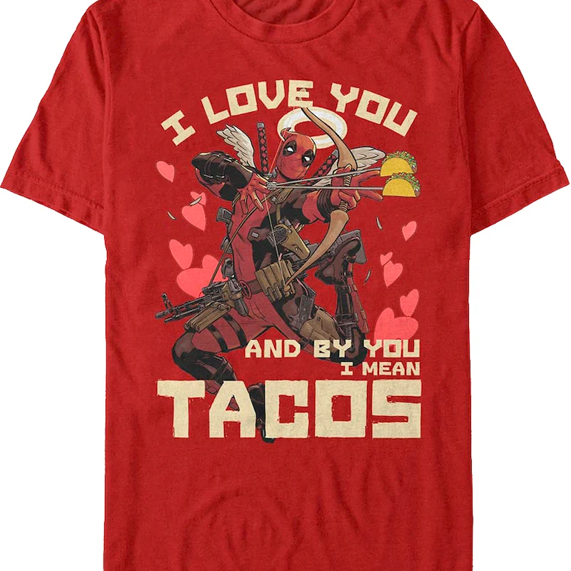 Deadpool I Love You Marvel Comics T-Shirt