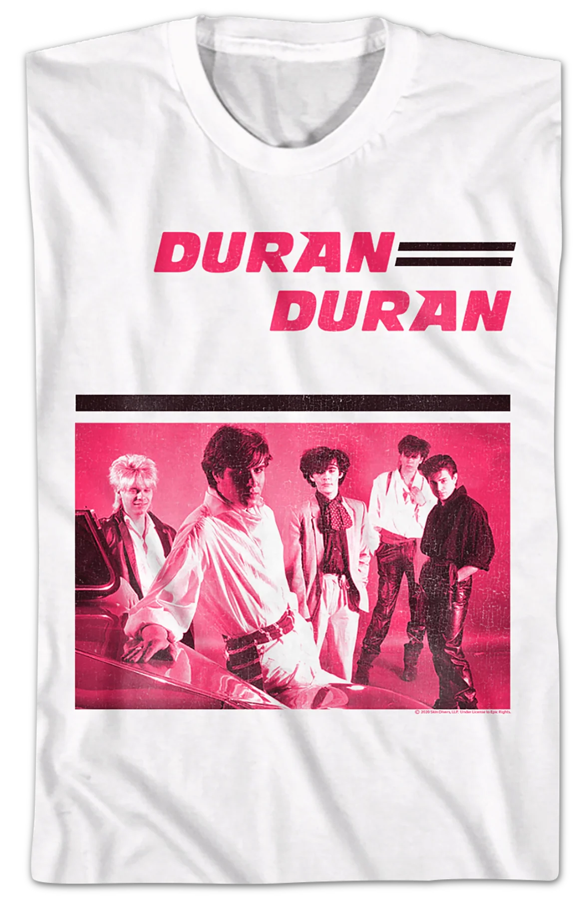 Debut Album Duran Duran T-Shirt - Image 2