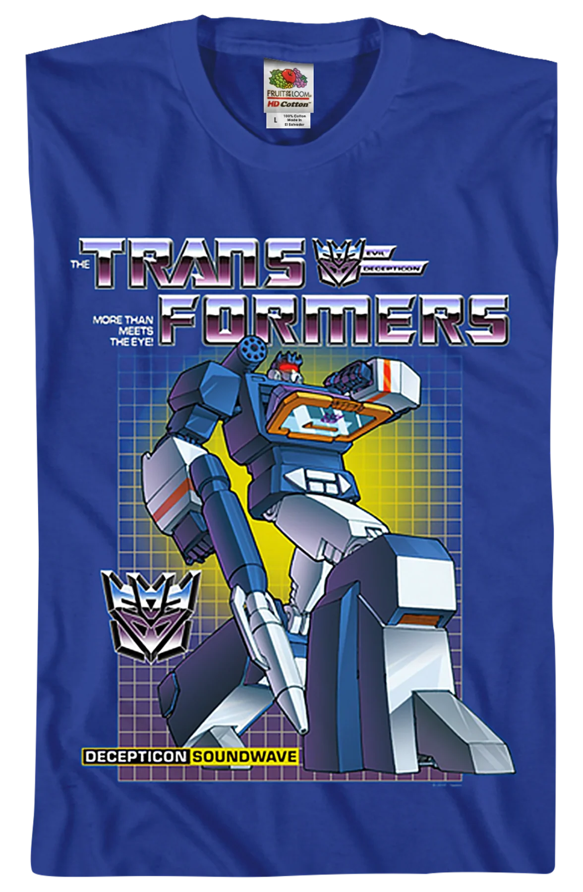 Decepticon Soundwave Transformers T-Shirt - Image 2