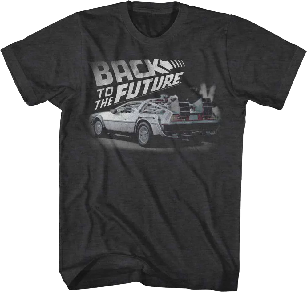 DeLorean Spotlight Back To The Future T-Shirt