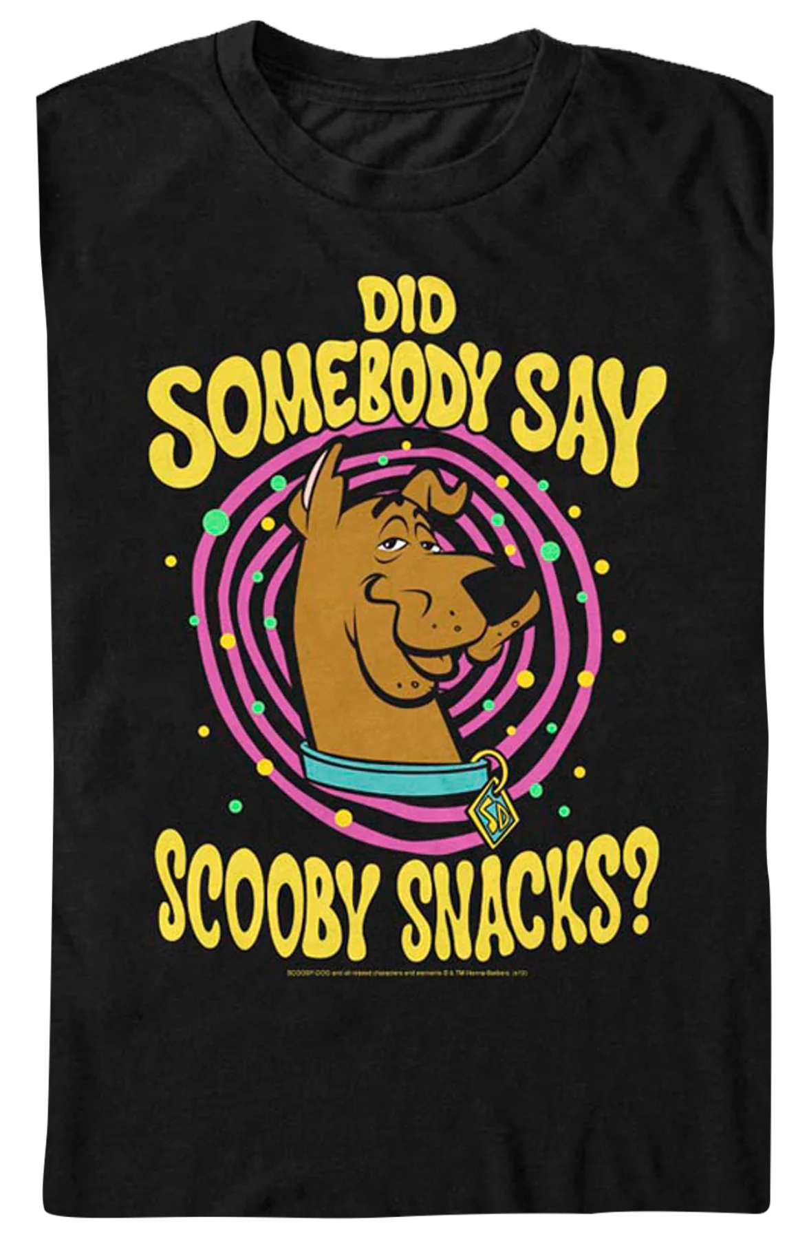 Did Somebody Say Scooby Snacks Scooby-Doo T-Shirt - Image 2