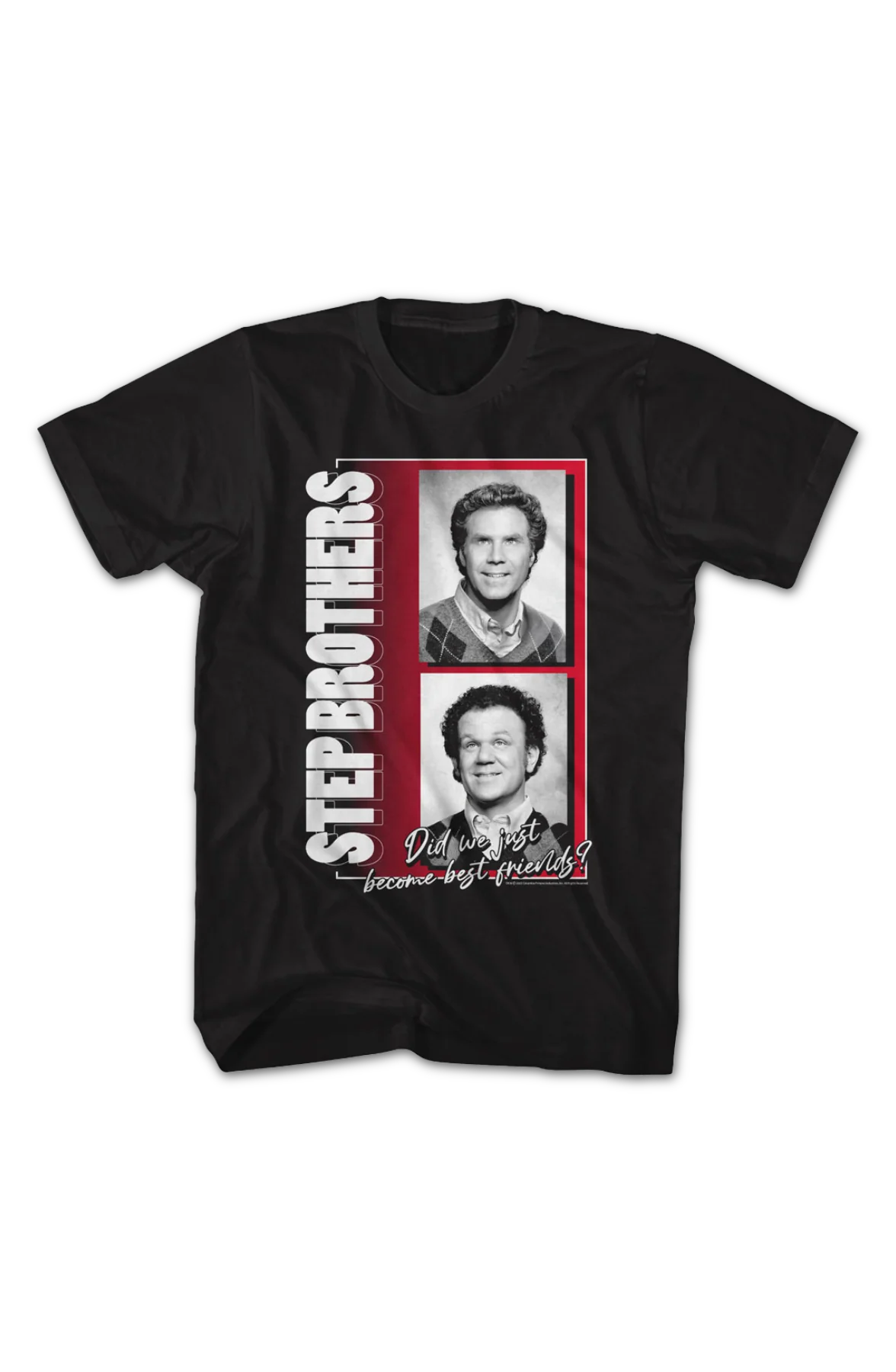 Did We Just Become Best Friends Photos Step Brothers T-Shirt - Image 2