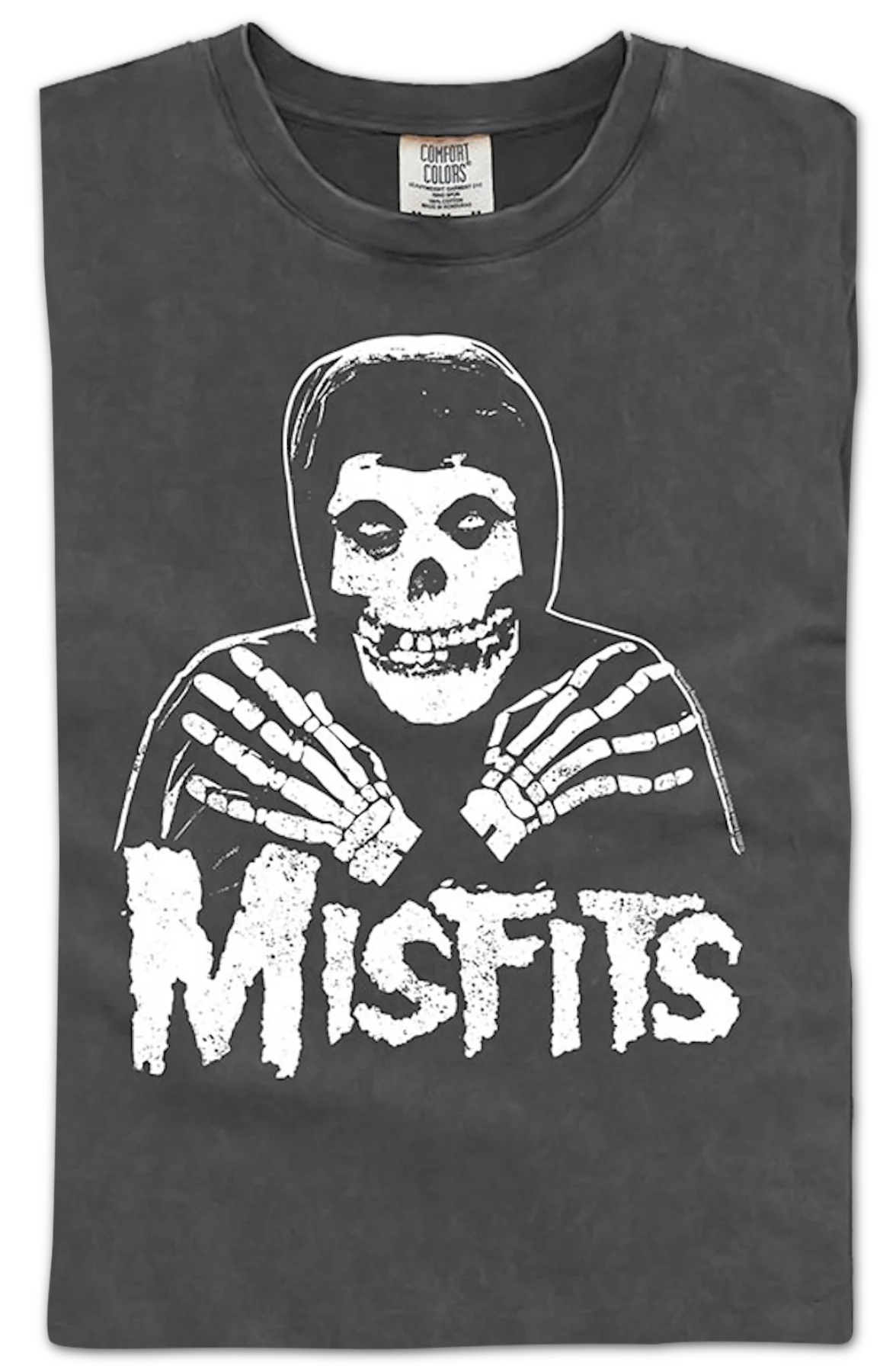Distressed Misfits Comfort Colors Brand T-Shirt - Image 2