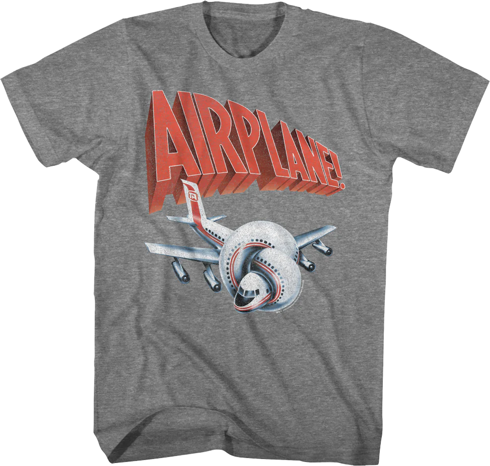 Distressed Poster Airplane T-Shirt