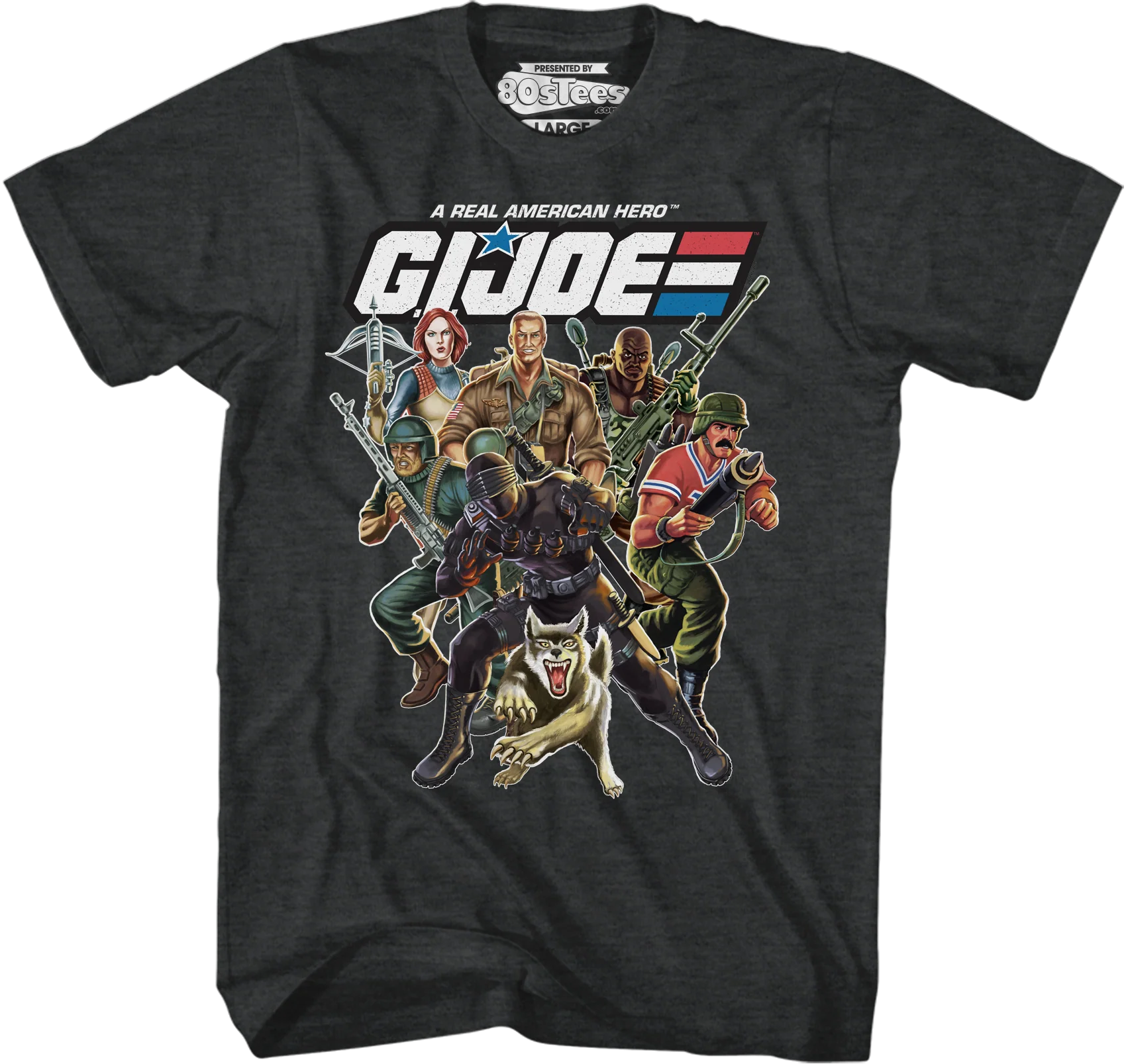 Distressed Real American Hero GI Joe T-Shirt