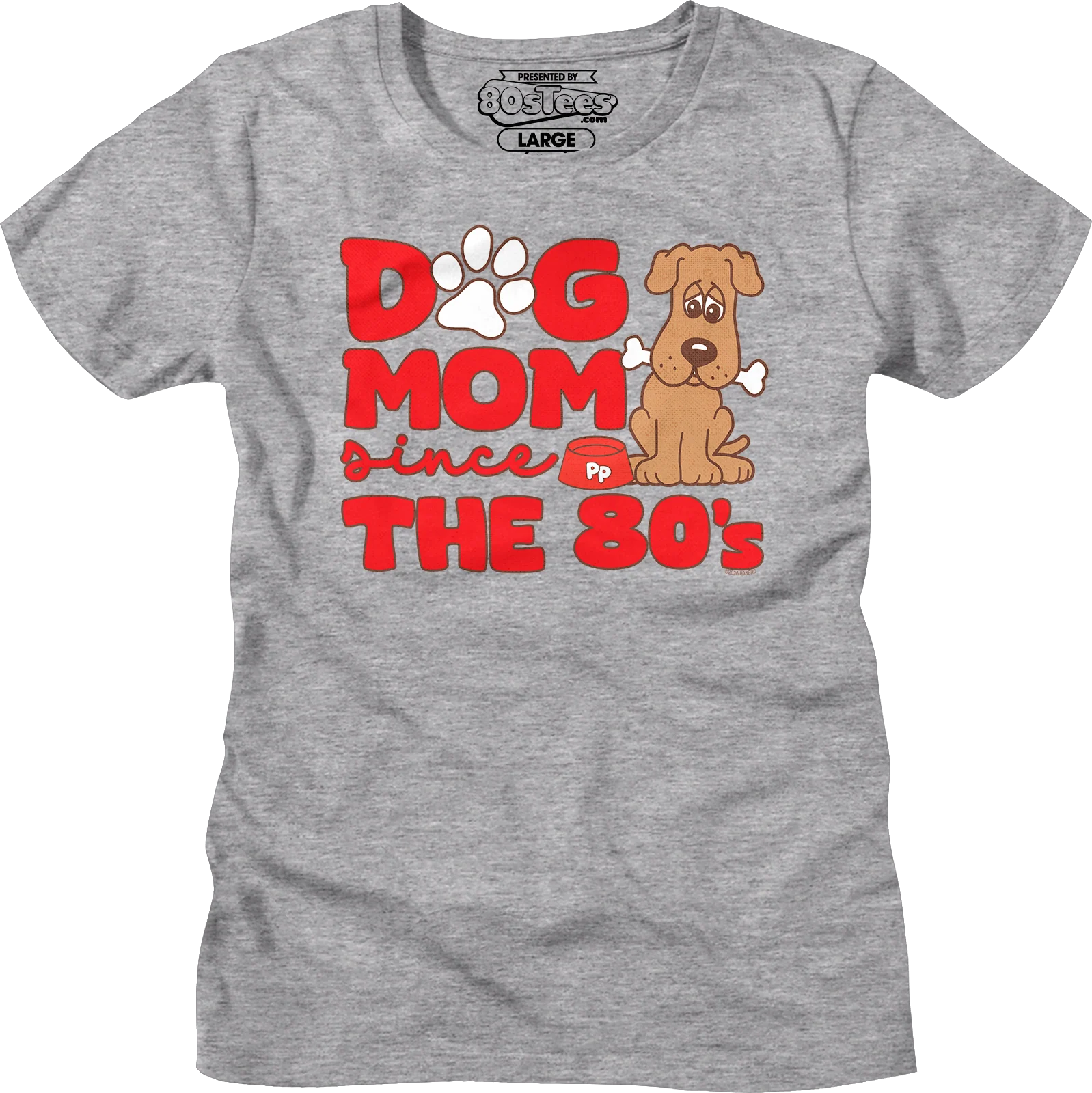 Dog Mom Since The 1980's Pound Puppies T-Shirt - Image 6