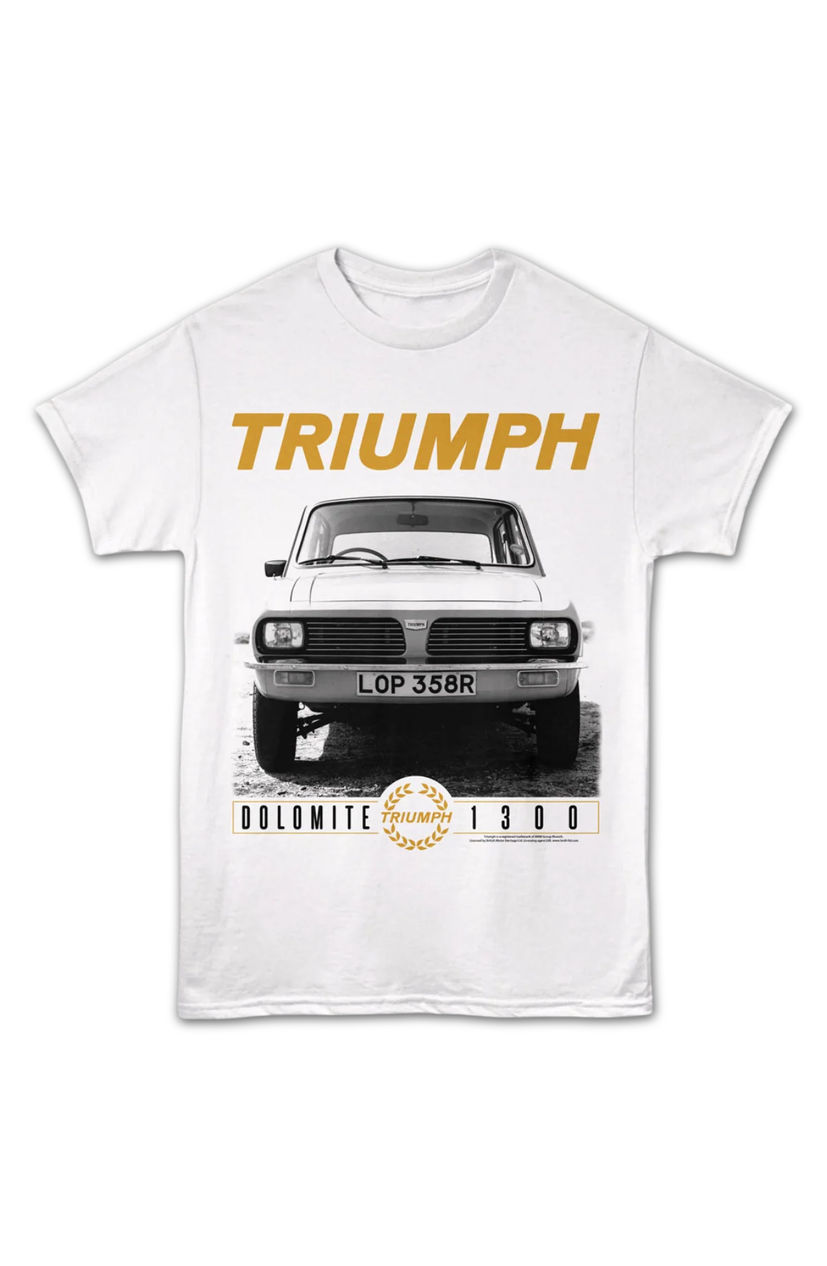 Dolomite 1300 British Motor Heritage T-Shirt - Image 2